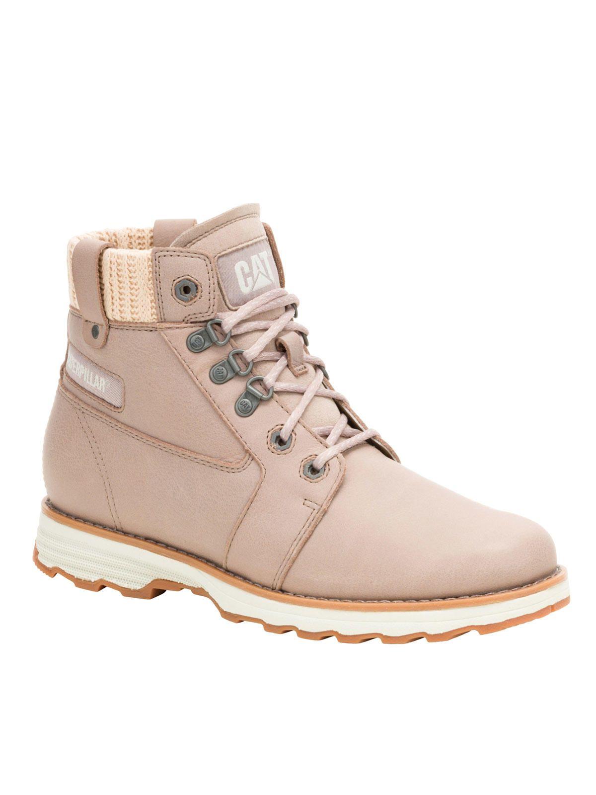 Botín Cuero Charlie Mujer Palo Rosa-0