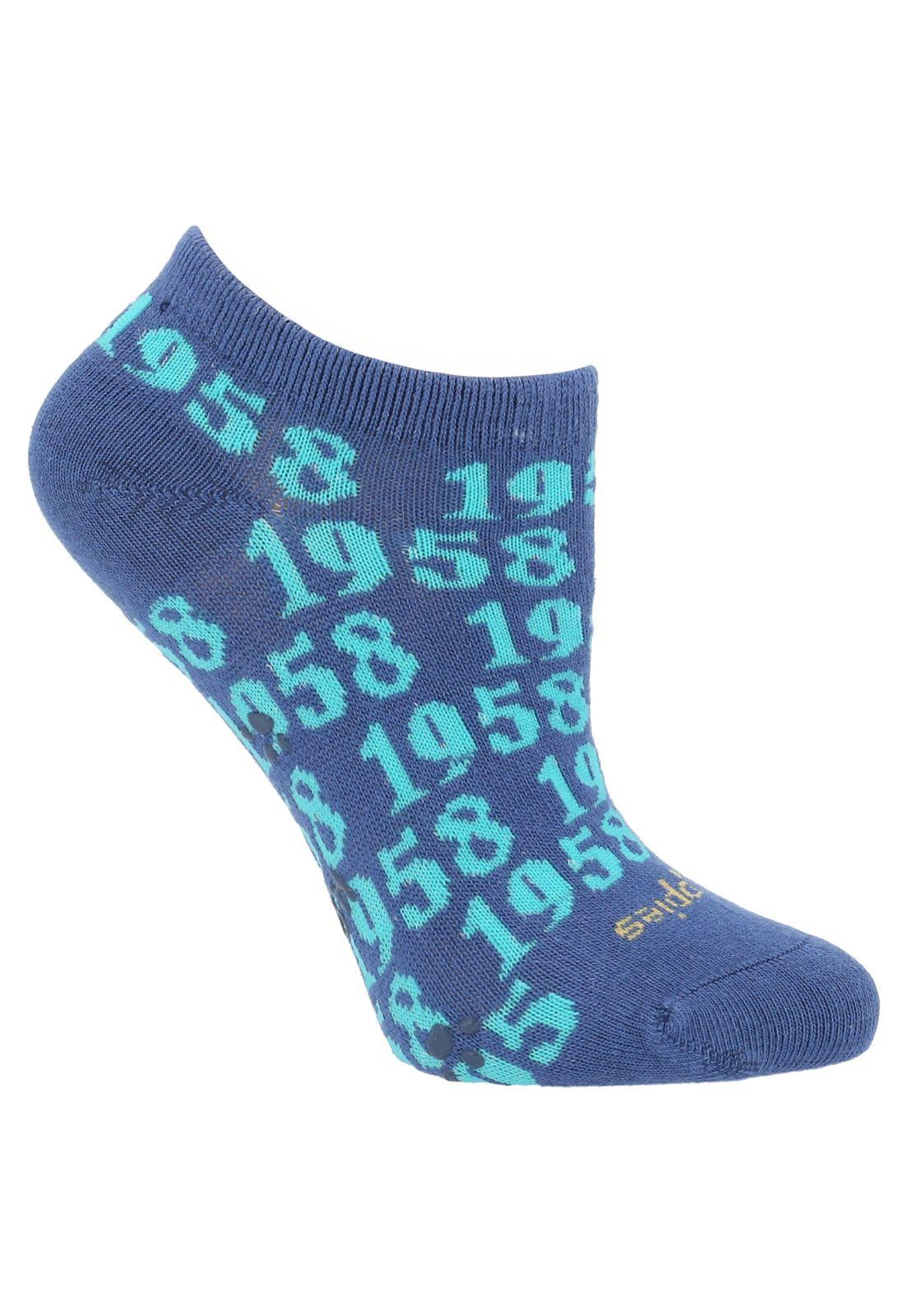 Calcetín Algodón Niño 1958 Azul-0