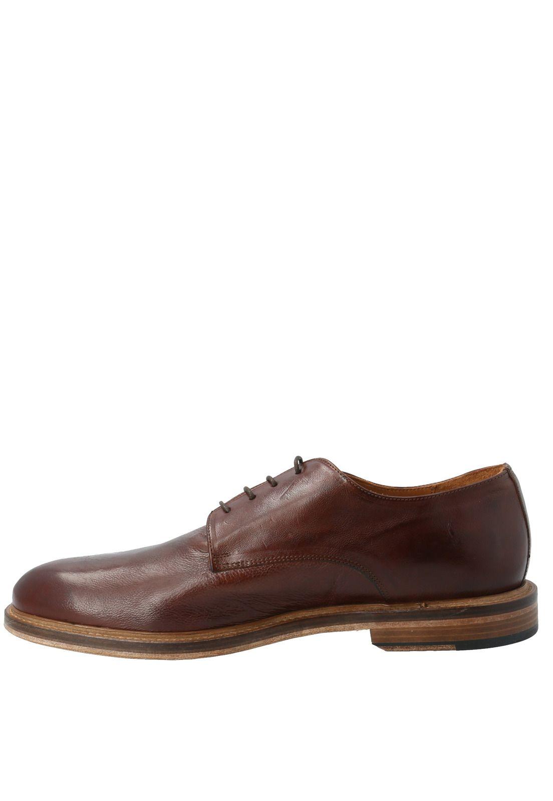 Zapato Cuero Vicenzo Café Hombre Rockford-4