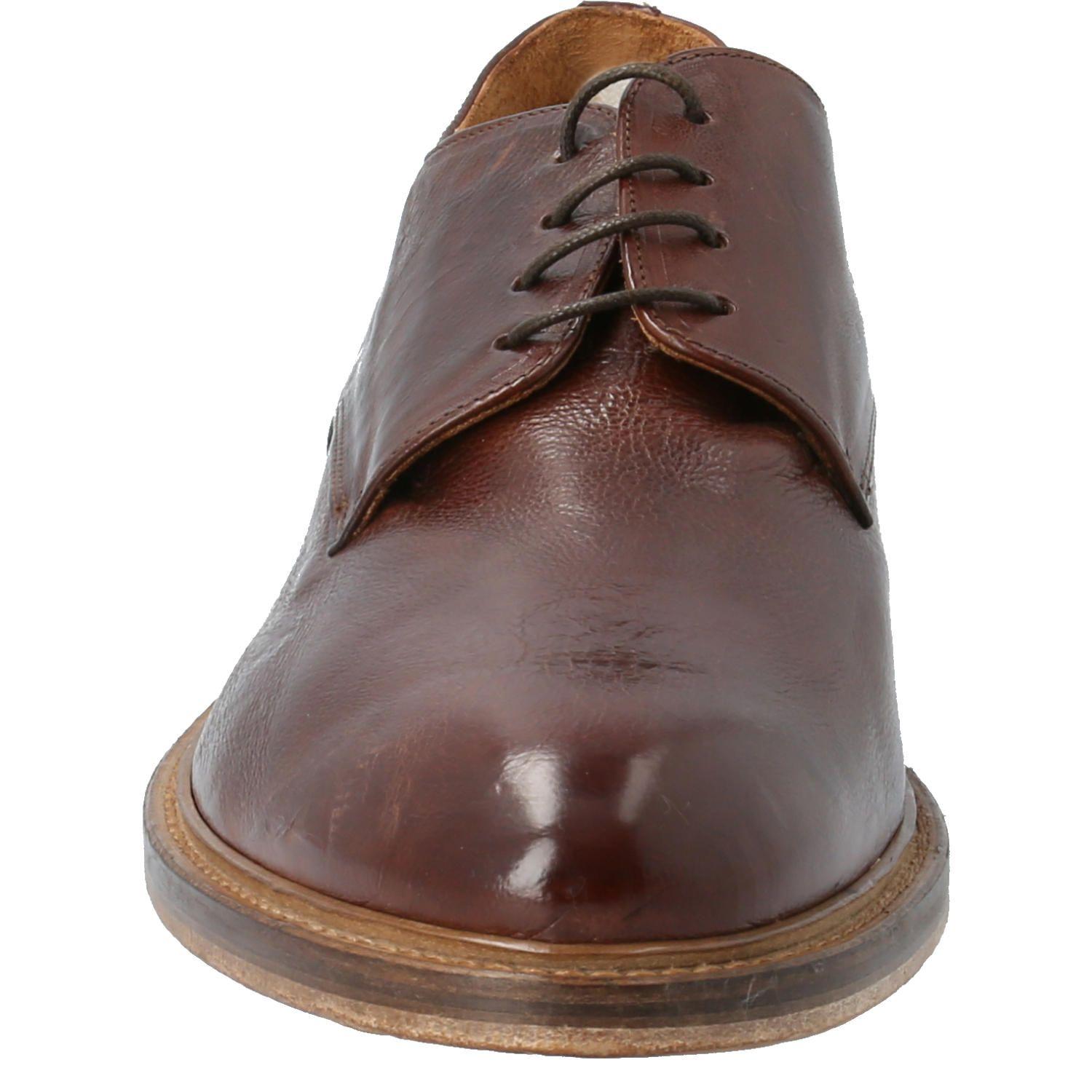 Zapato Cuero Vicenzo Café Hombre Rockford-2