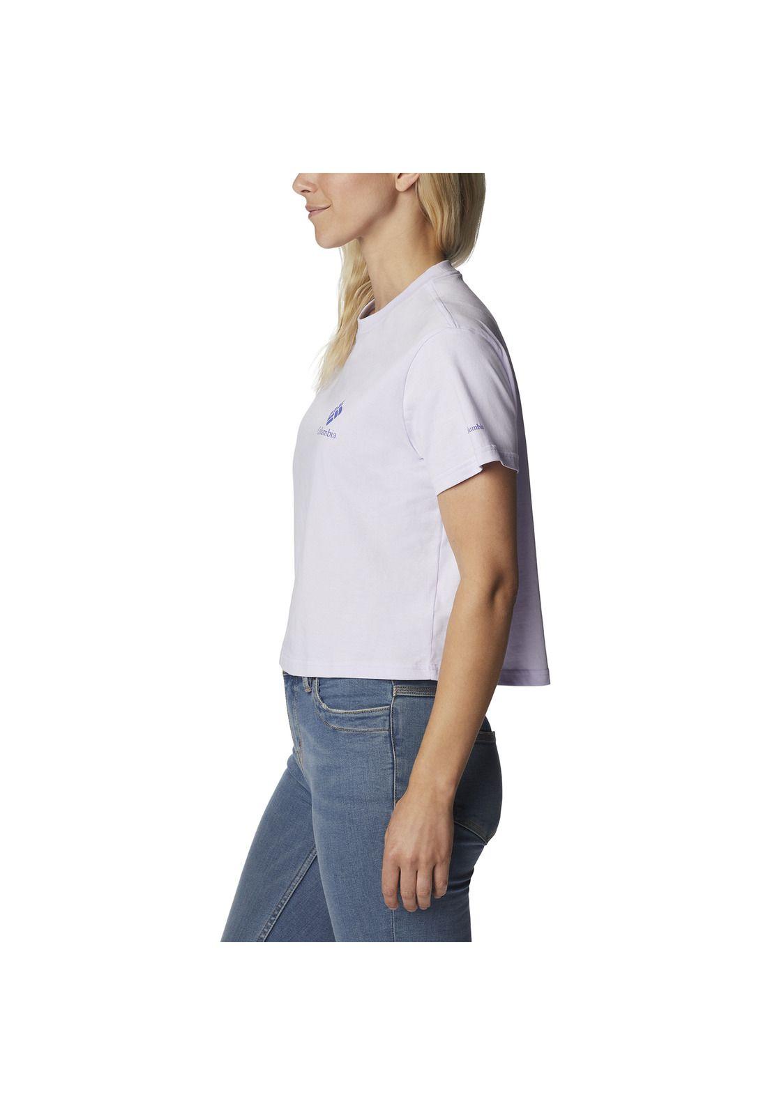 Polera M/C North Cascades Tee Lila Mujer-1