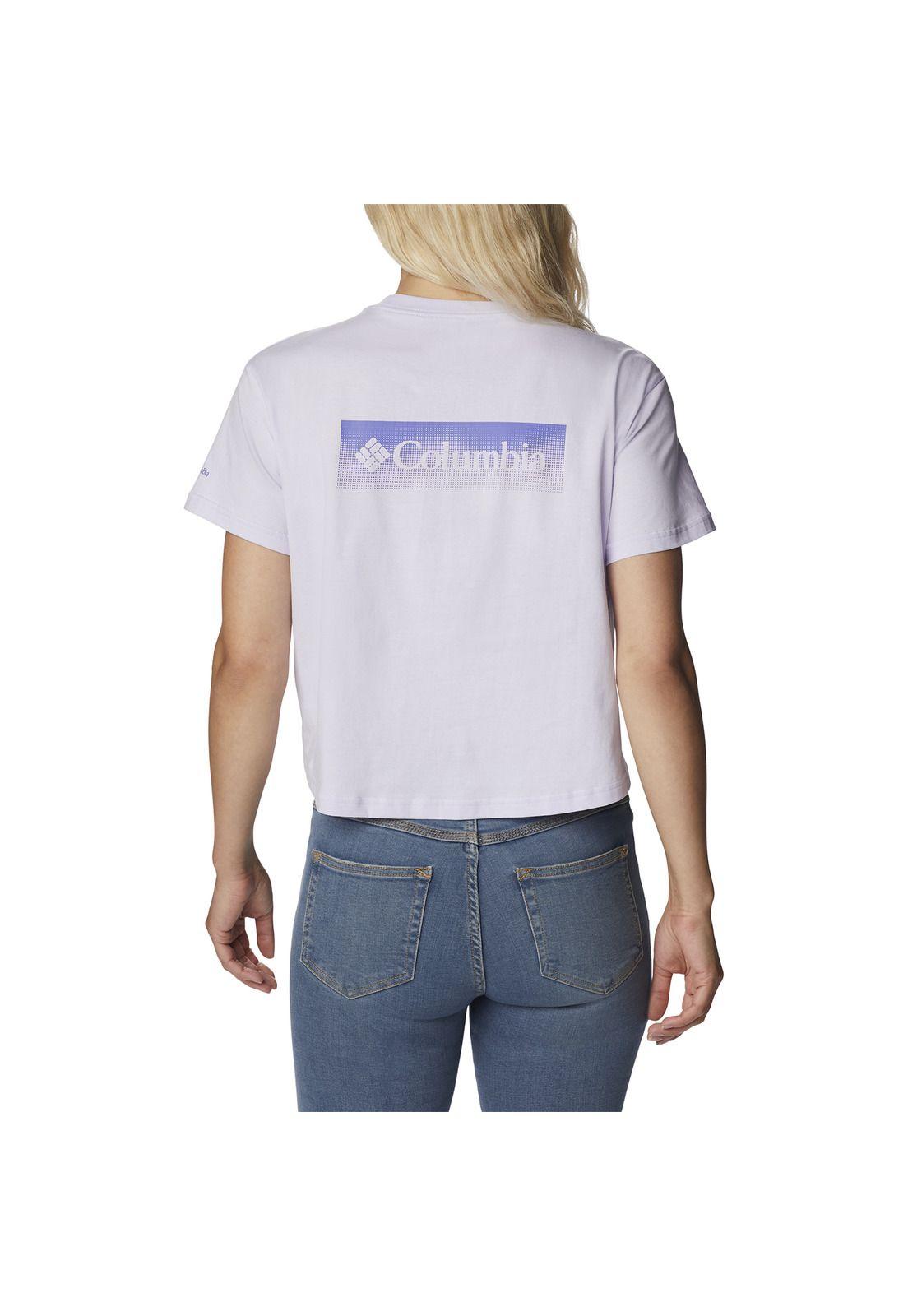 Polera M/C North Cascades Tee Lila Mujer-3