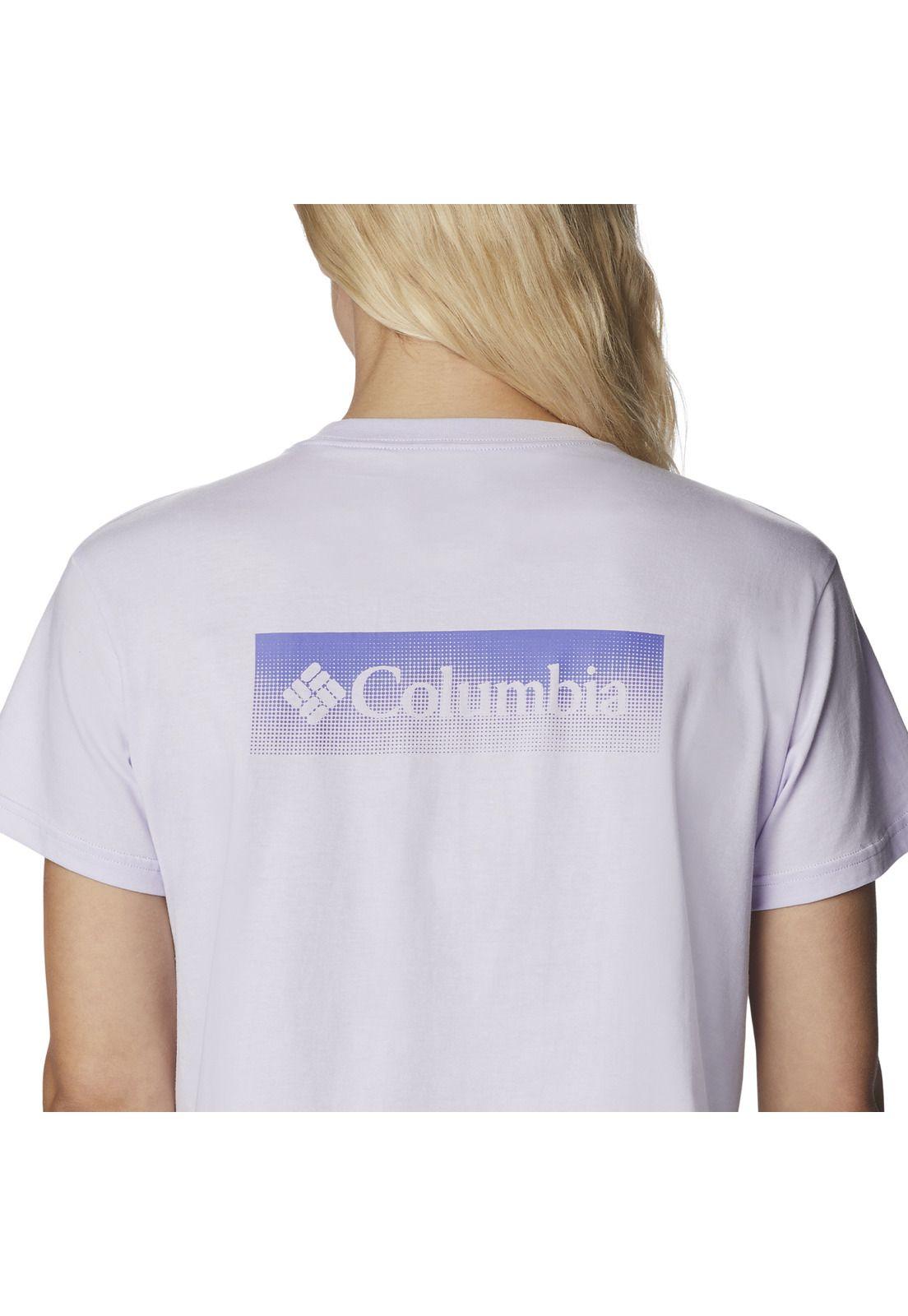 Polera M/C North Cascades Tee Lila Mujer-5