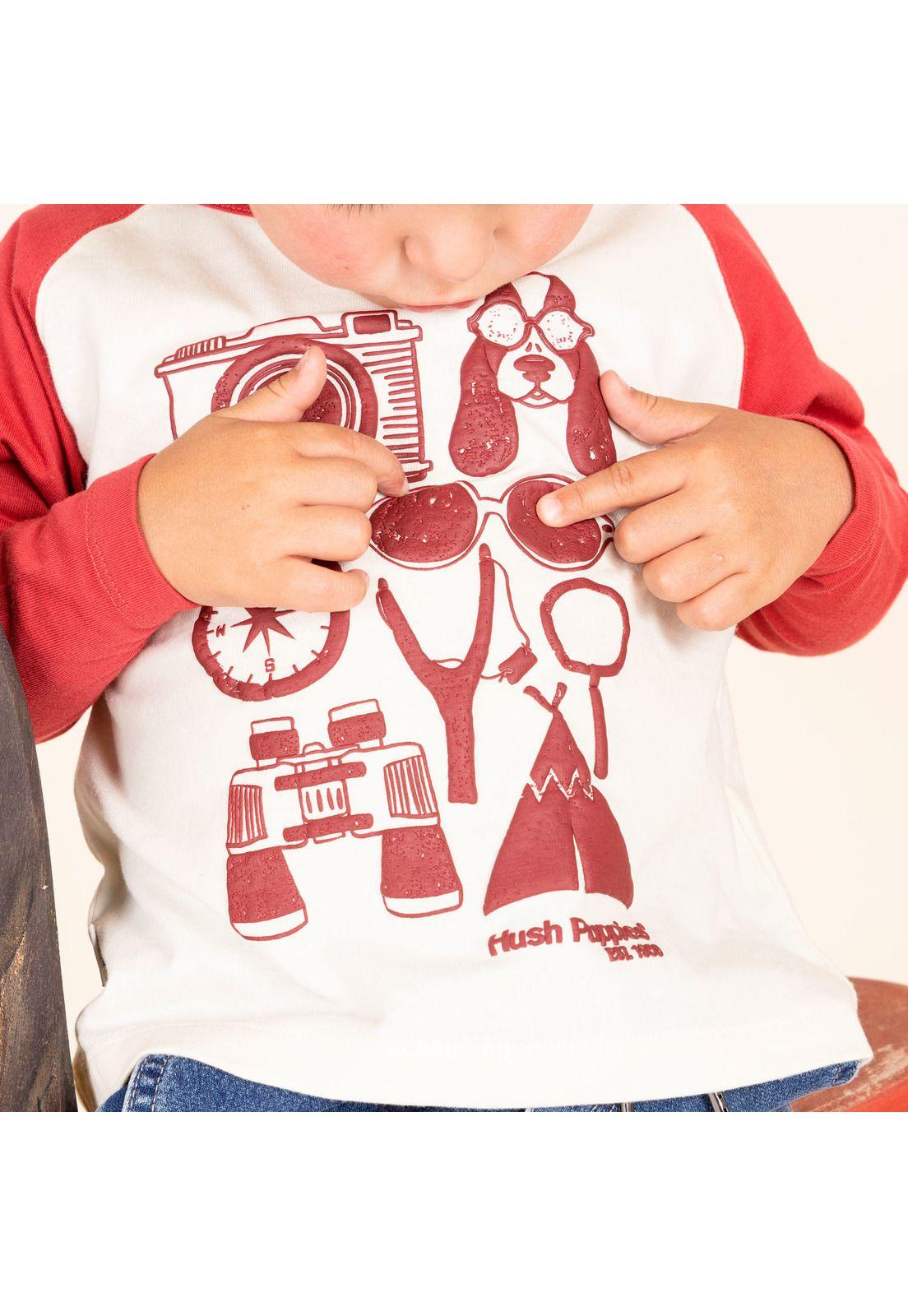 Polera M/L Niño Raulí Rojo-3