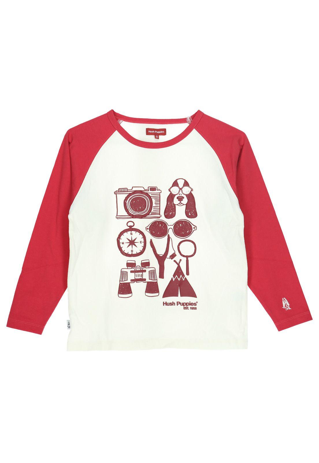 Polera M/L Niño Raulí Rojo-4