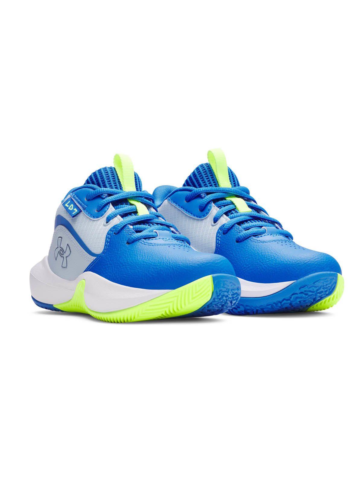 Zapatilla Basket Niño PS Lockdown 7 Azul -5