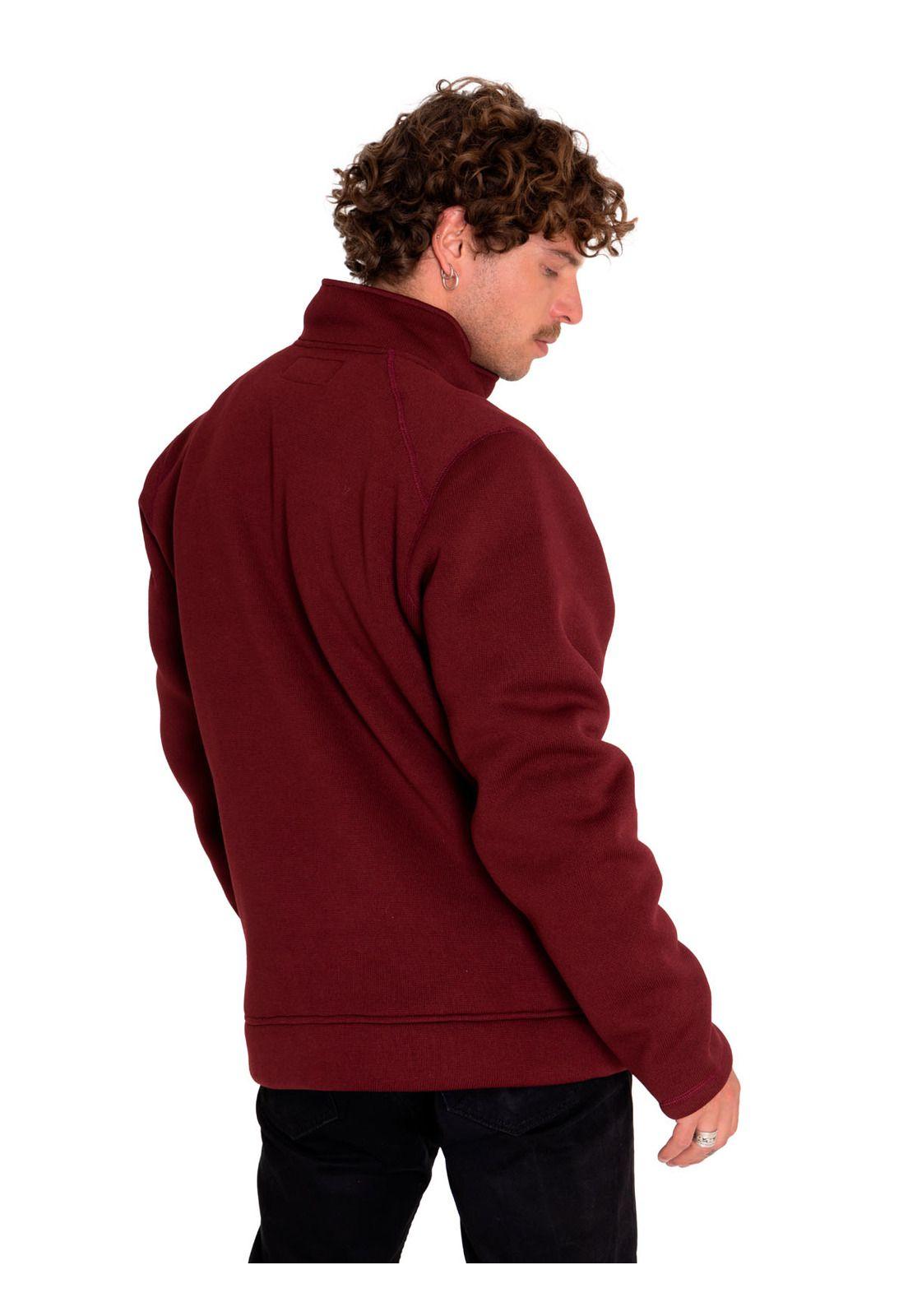Polar Hombre Foundation Century Fz Fleece Rojo-3