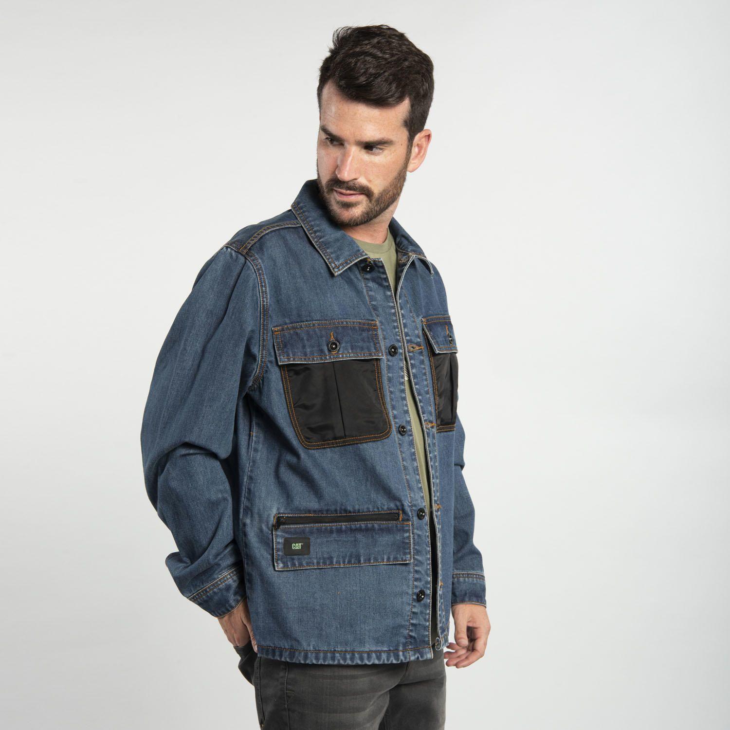 Chaqueta Hombre Resource Chore Overs Denim-2