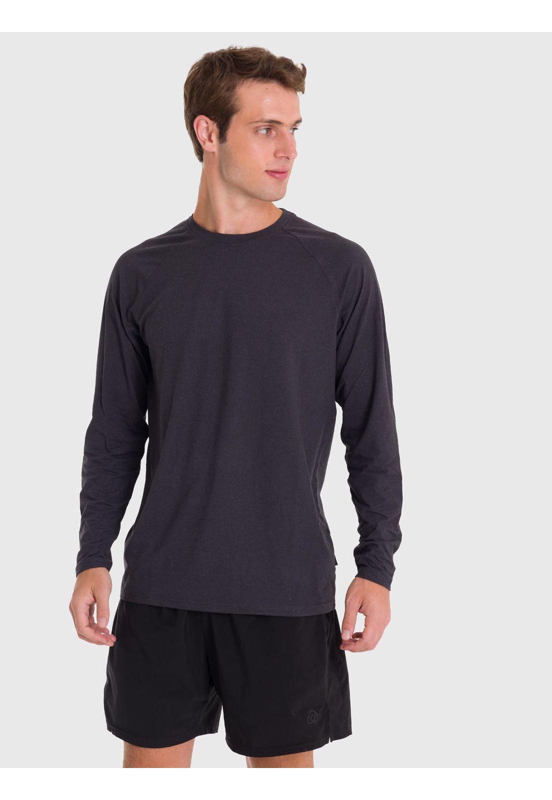 Polera Hombre Ml First Layer Negra-1