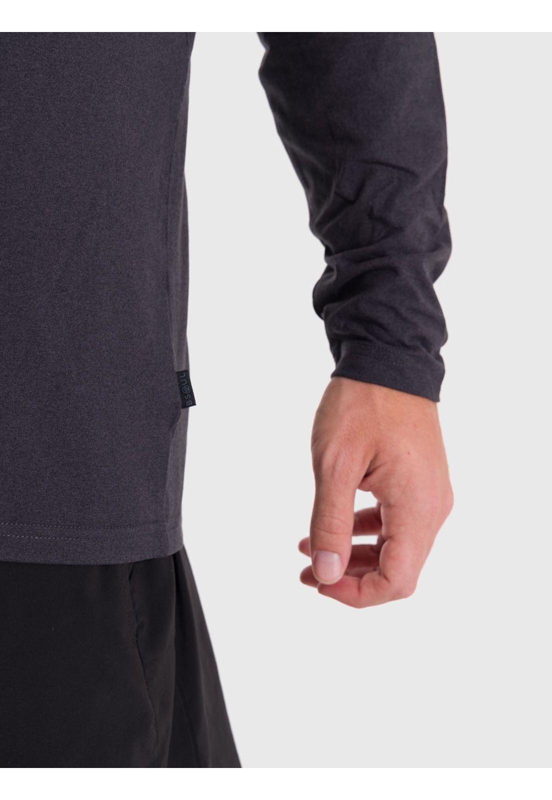 Polera Hombre Ml First Layer Negra-5