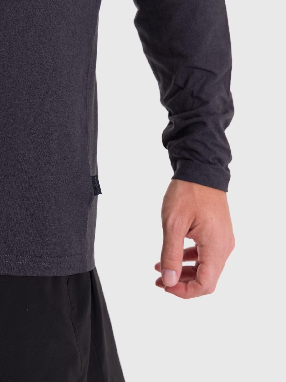 Polera Hombre Ml First Layer Negra-5