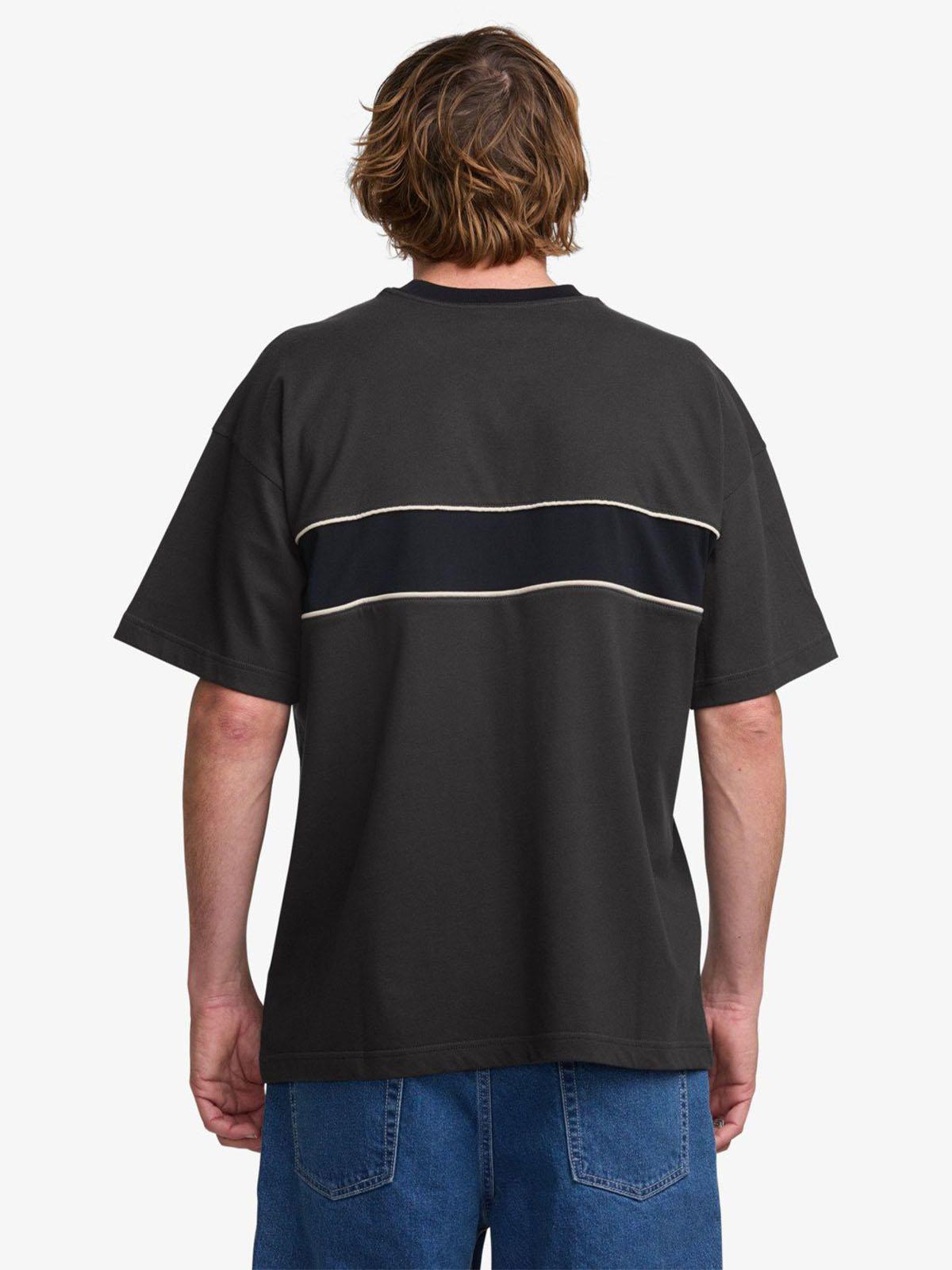 Polera Manga Corta Hombre Warped Negra Billabong-4