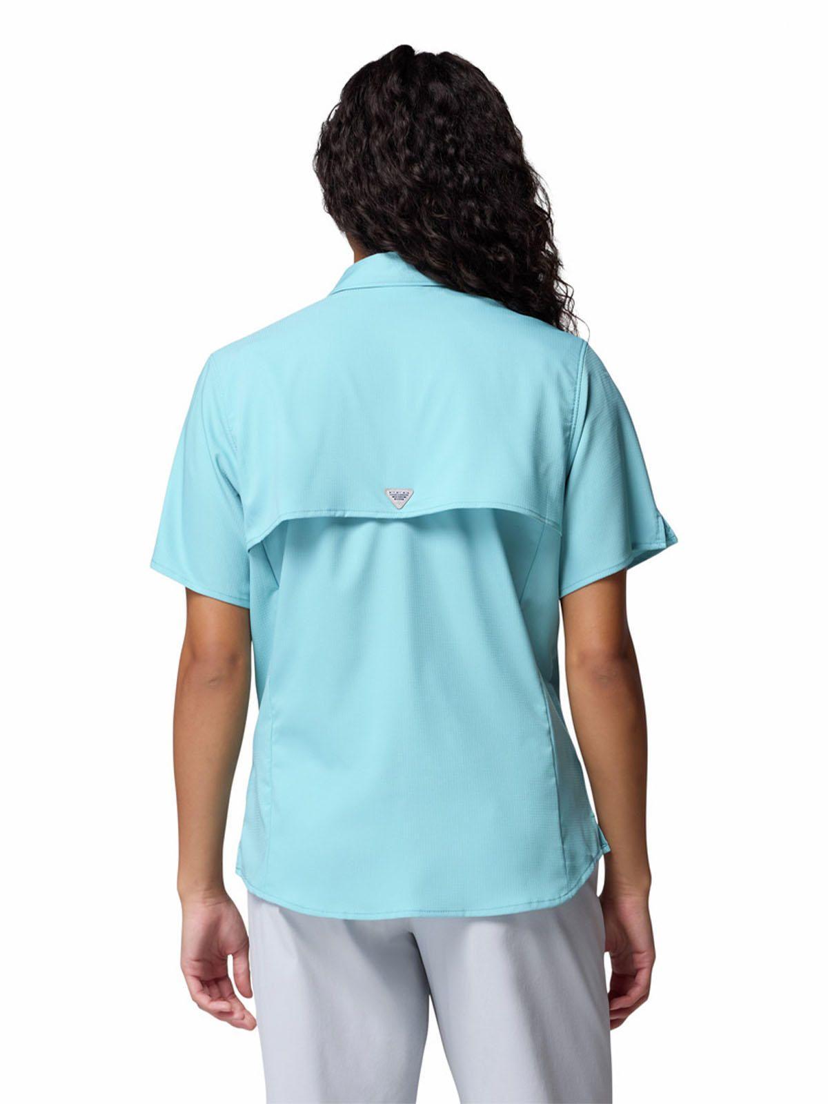 Blusa Manga Corta Mujer Tamiami II Azul-4