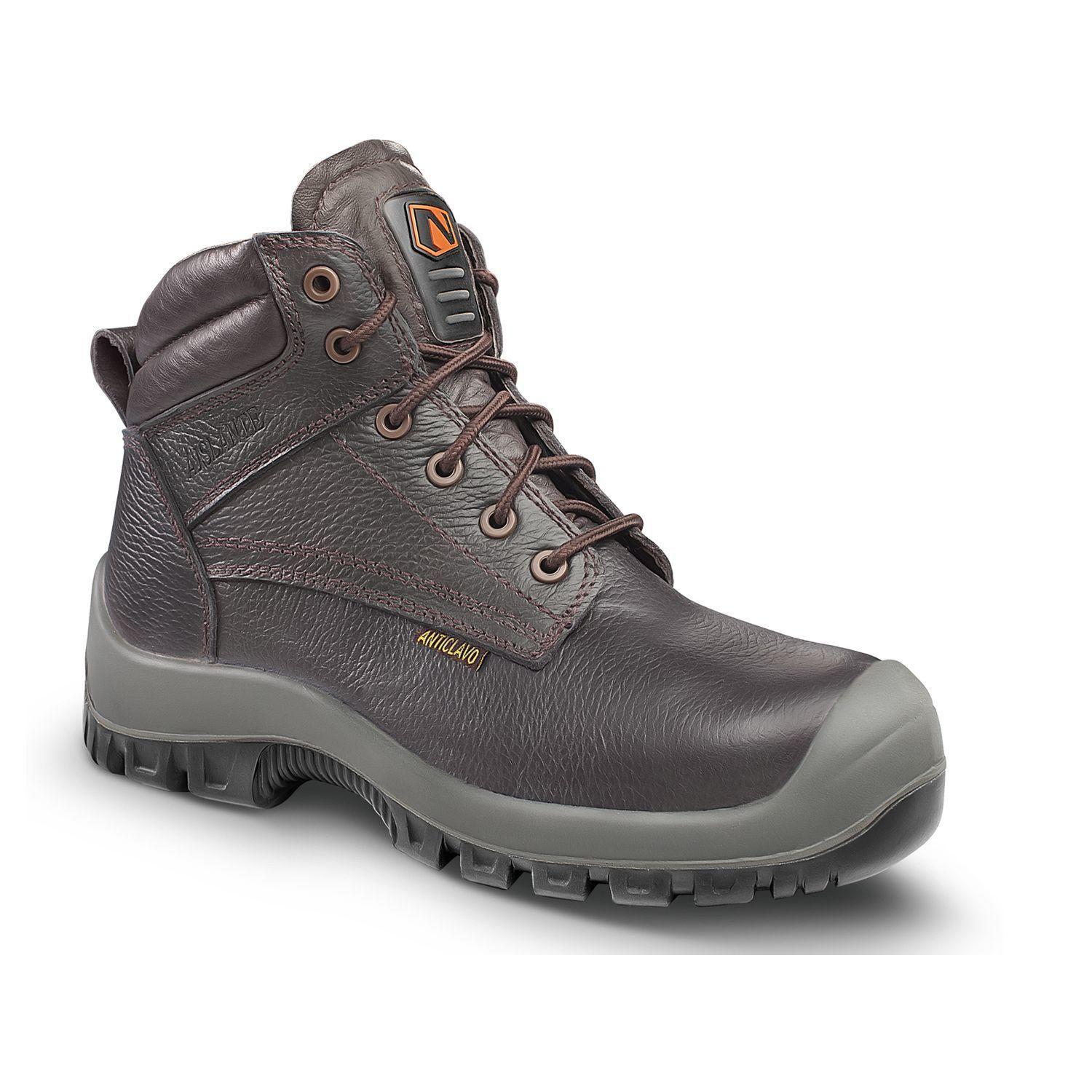 Zapato de seguridad NG570 AC Café Hombre Mujer-0