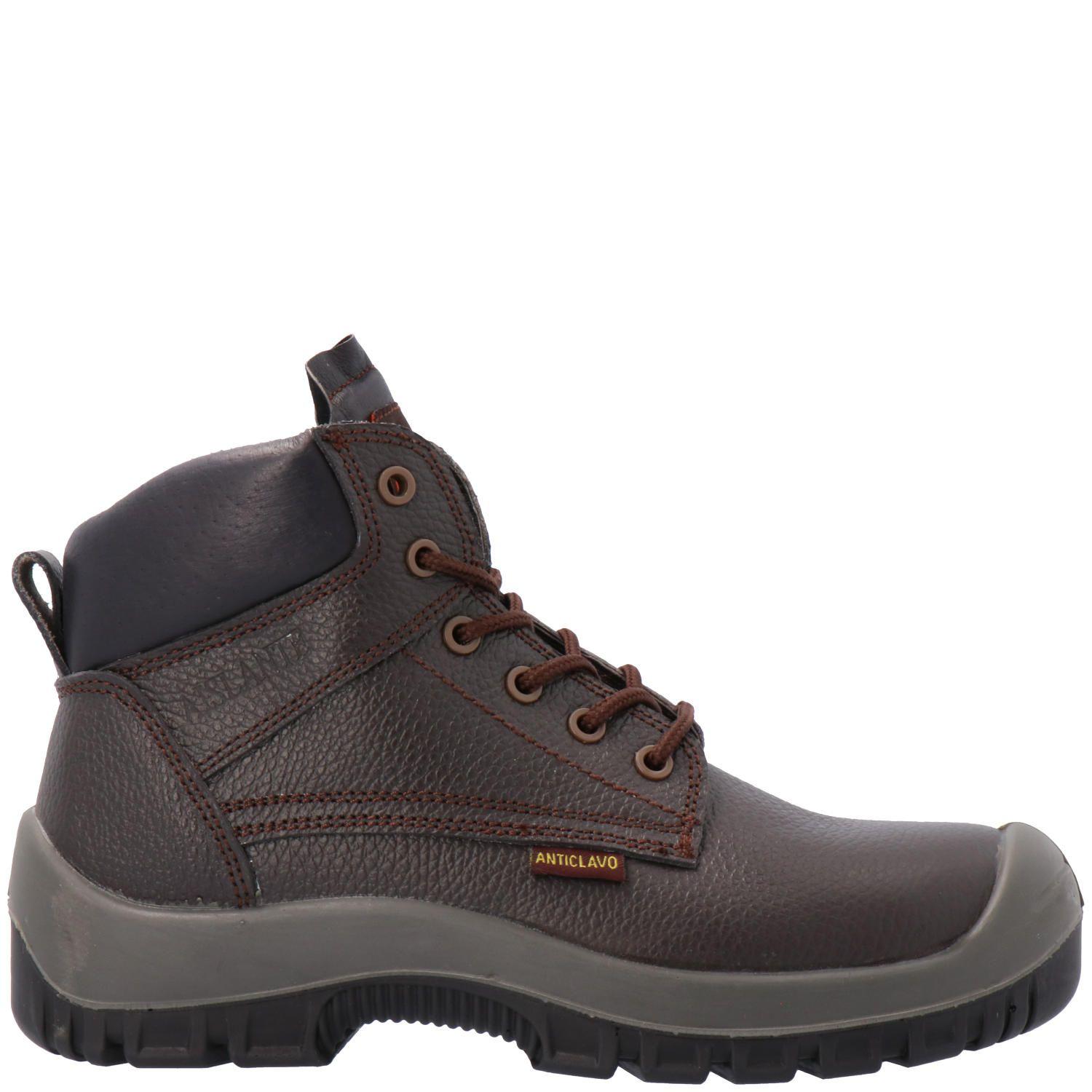 Zapato de seguridad NG570 AC Café Hombre Mujer-4