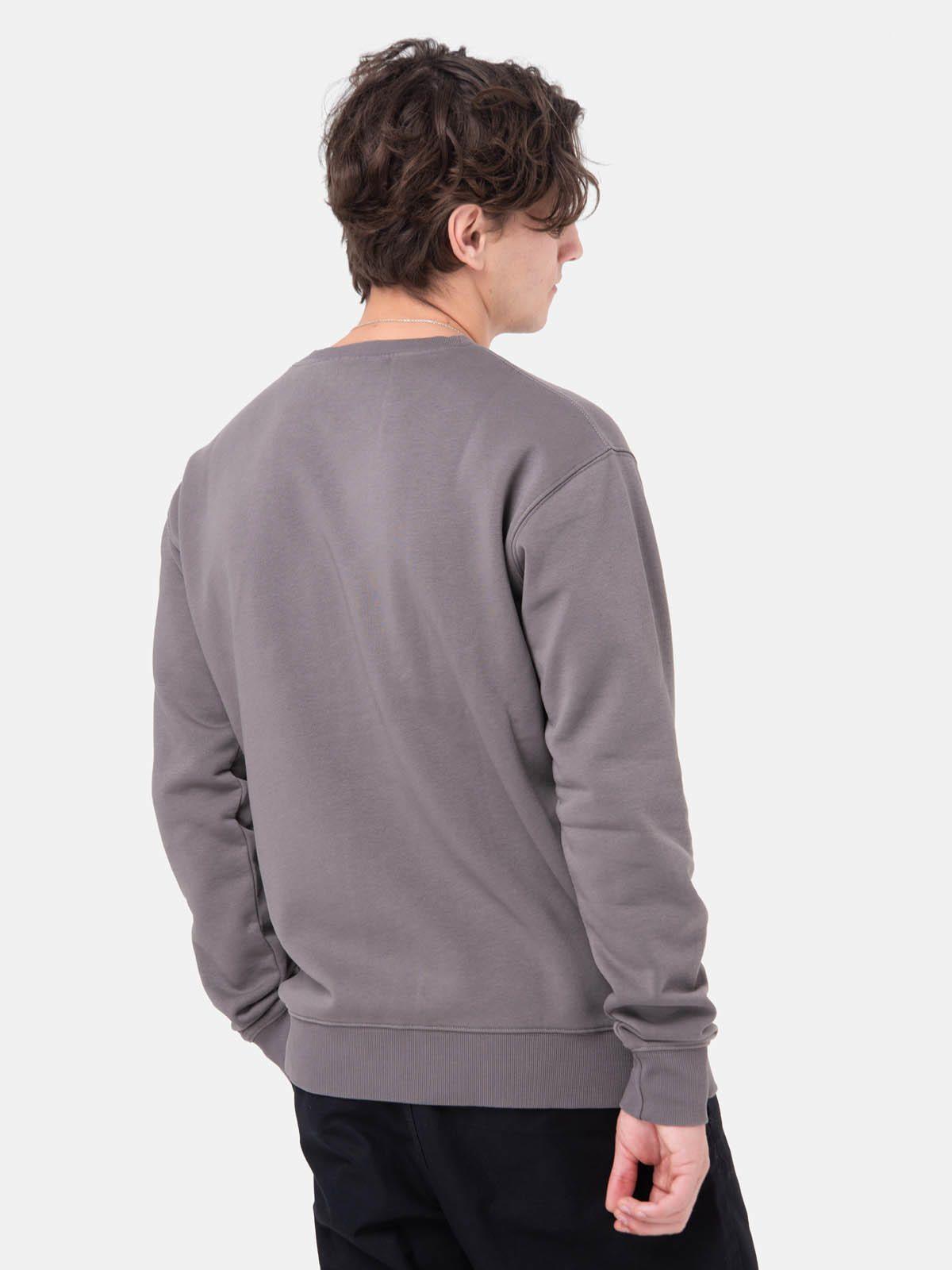 Poleron Hombre Mountain Crew Gris -1