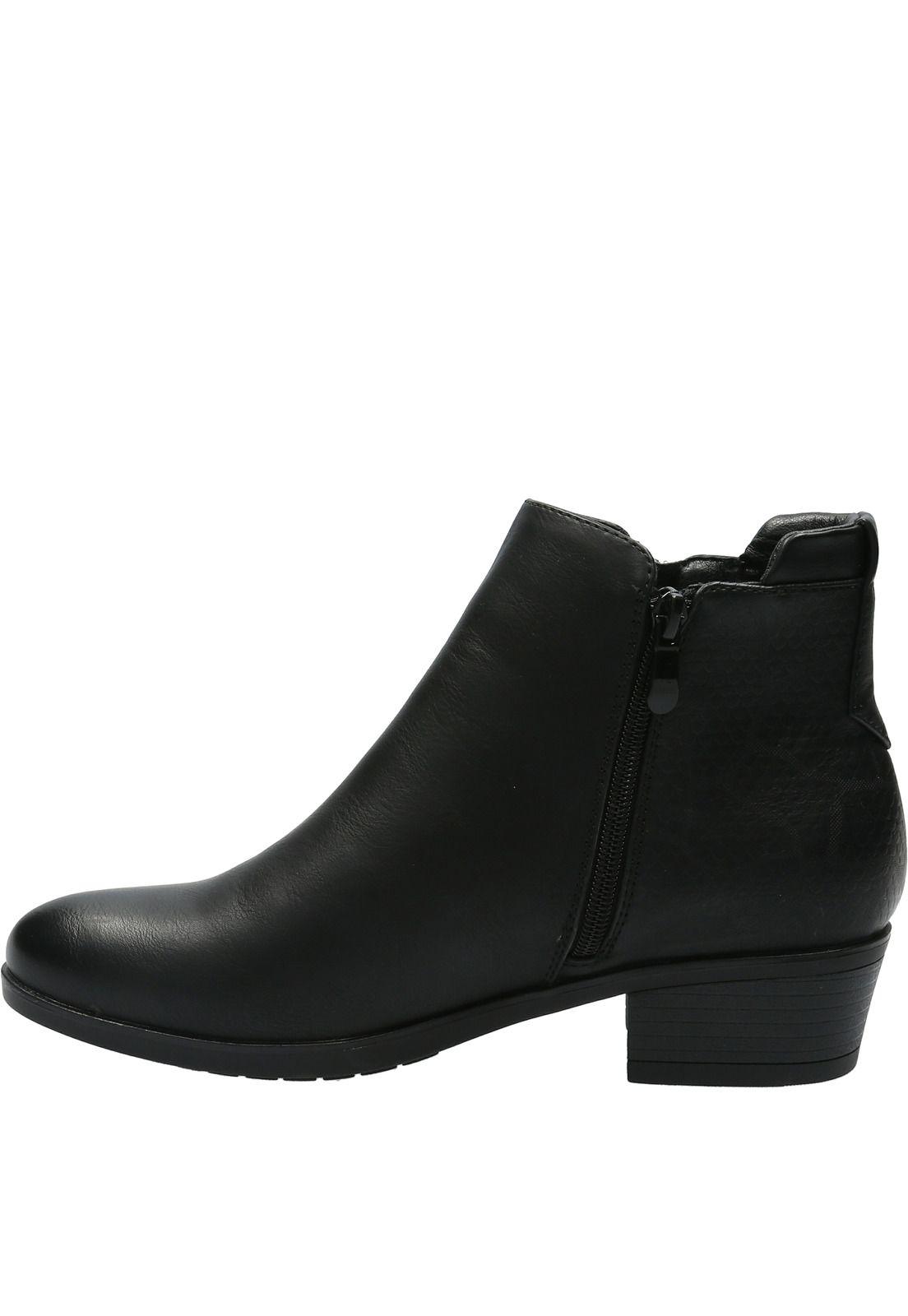 Botín Mujer Taylor Negro-4