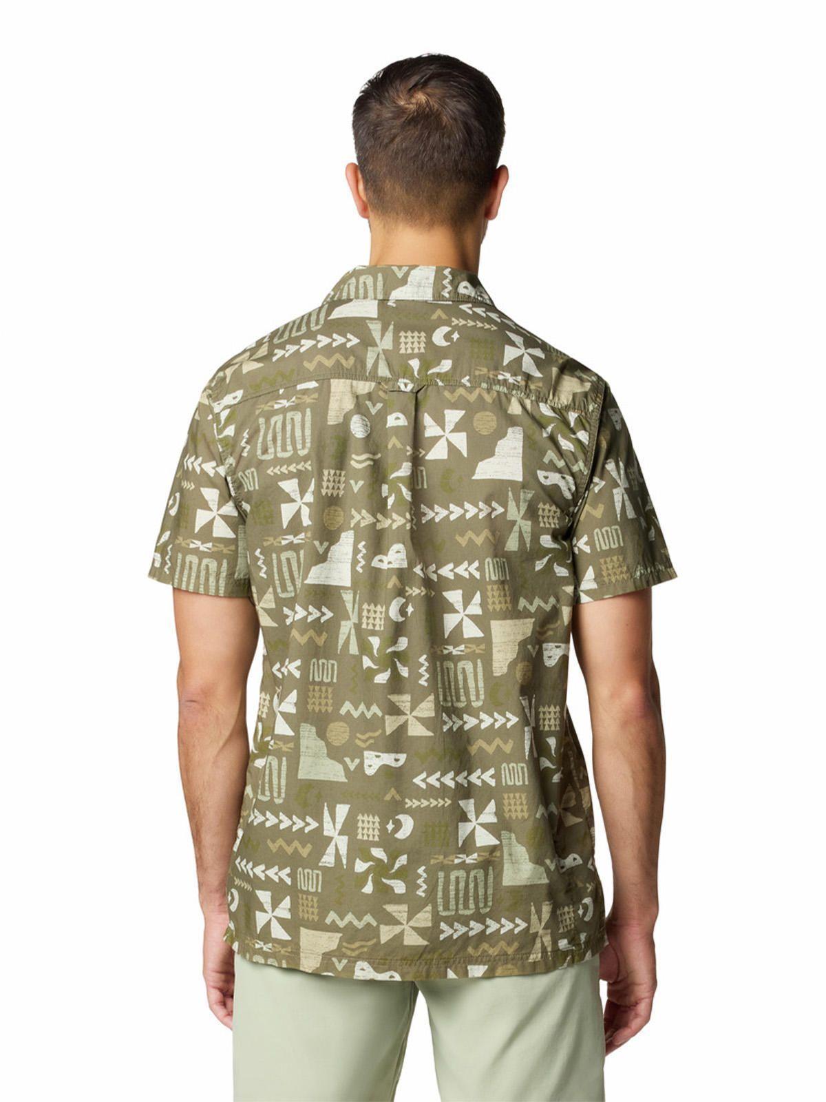 Camisa Manga Corta Hombre Pine Canyon Verde-4