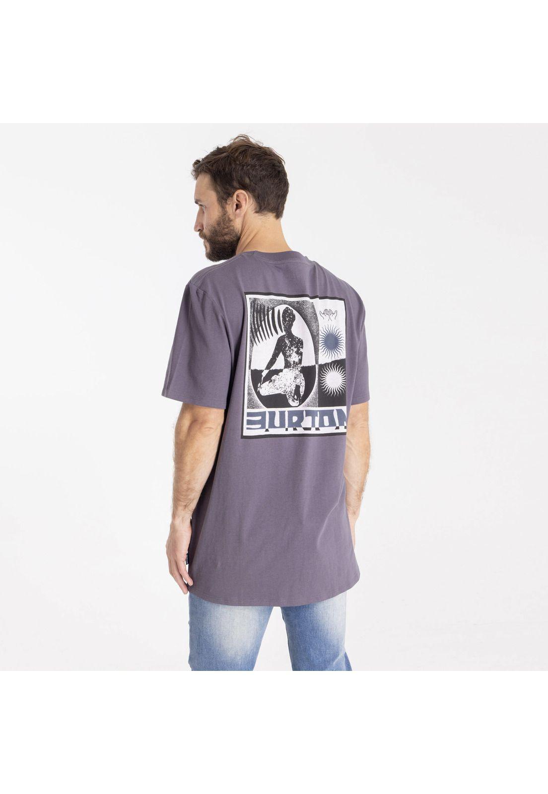 Polera Manga Corta Elm Gris Hombre-1