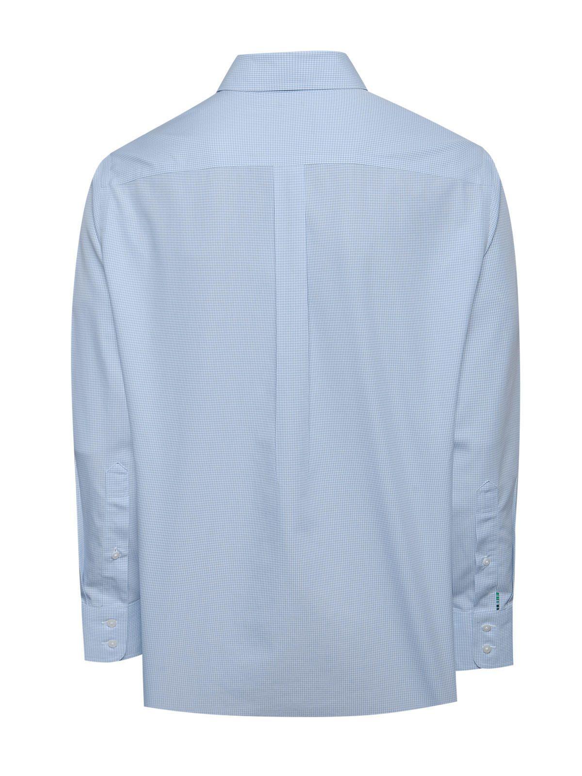 Camisa Azul claro Cuello Button-Down Hombre Wf-3