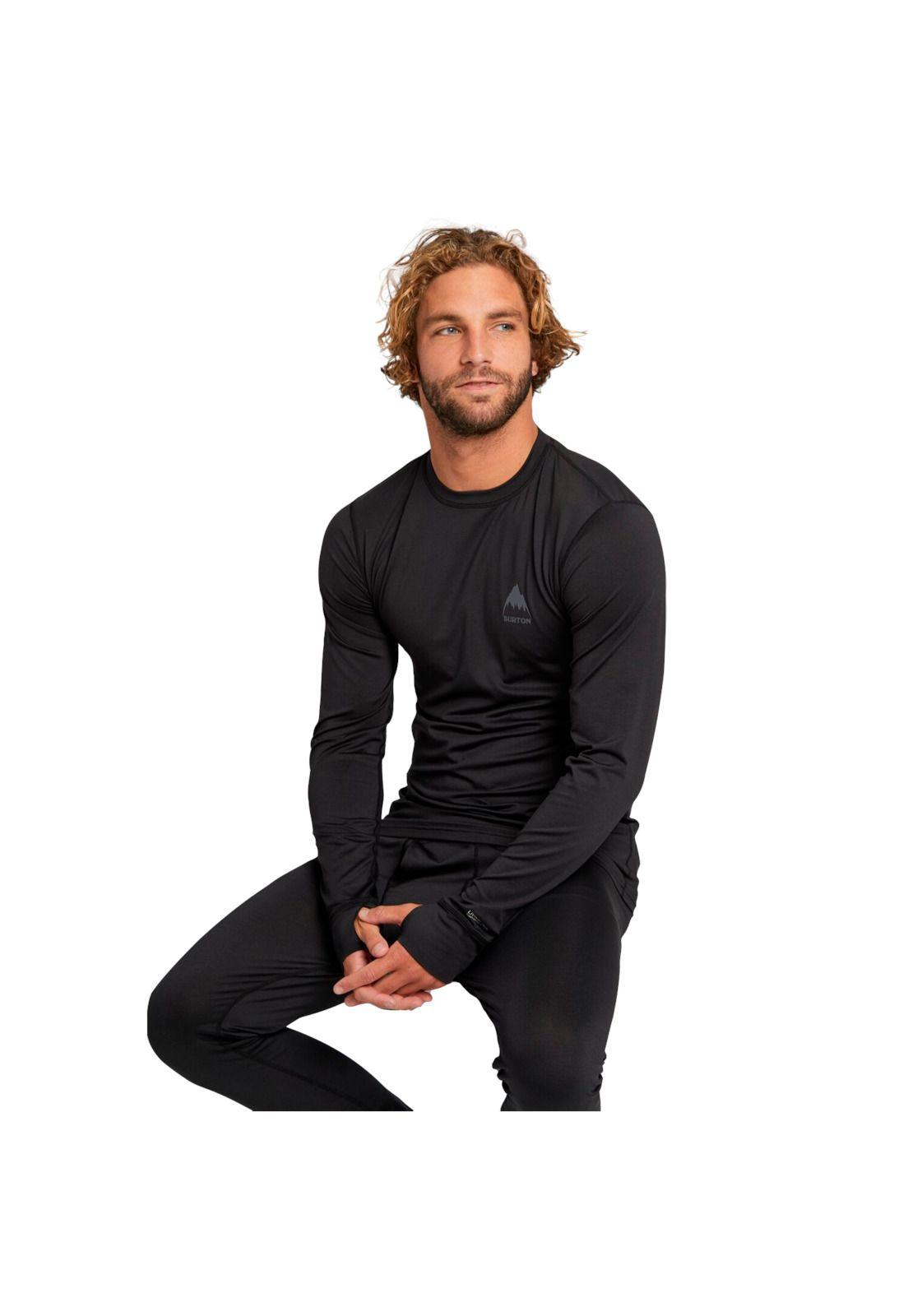 Polera Primera Capa Hombre Lightweight X Negro-0