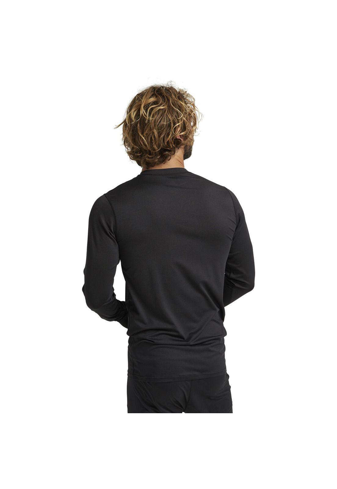 Polera Primera Capa Hombre Lightweight X Negro-1