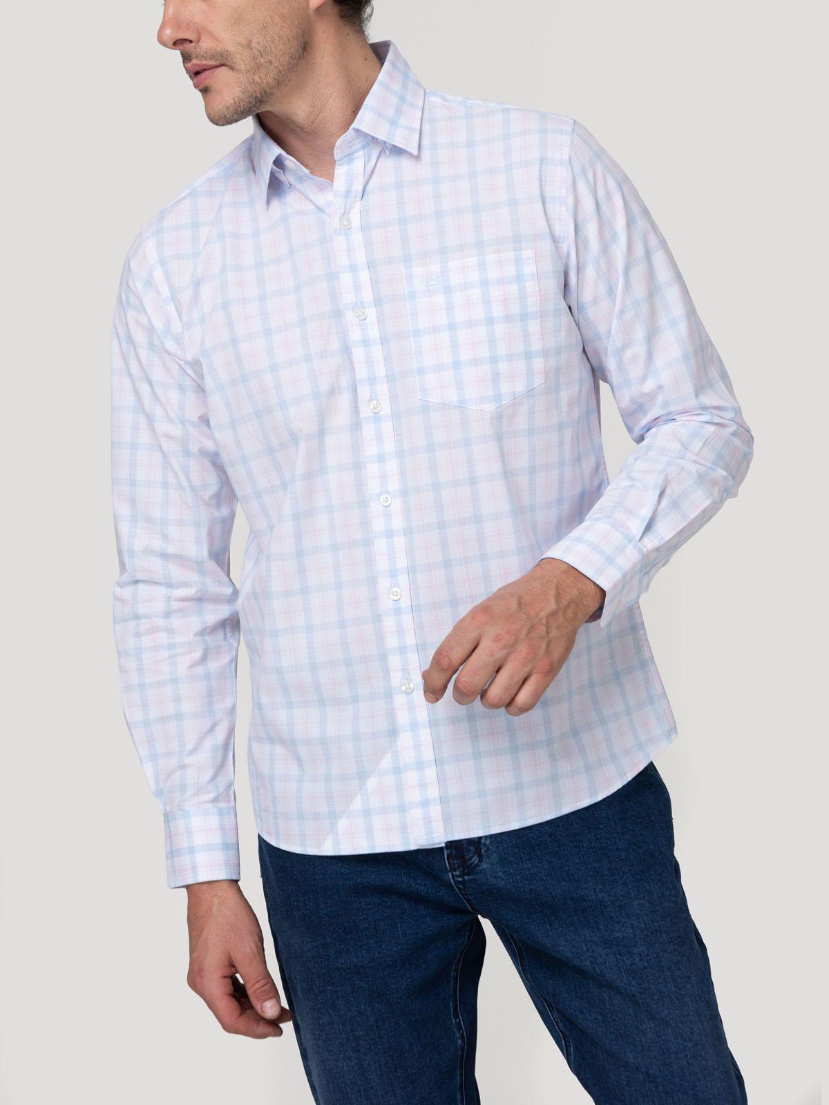 Camisa Algodón Orgánico Hombre Lighter Rosado-4