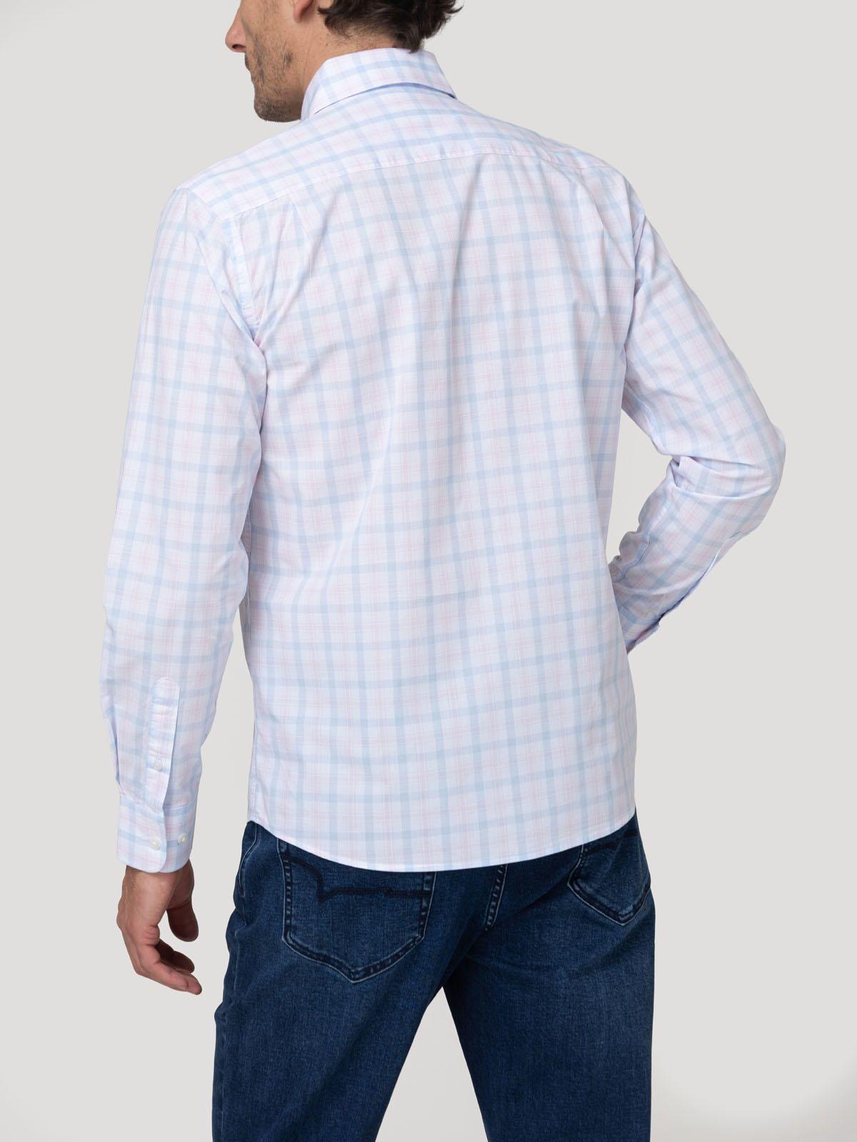 Camisa Algodón Orgánico Hombre Lighter Rosado-5