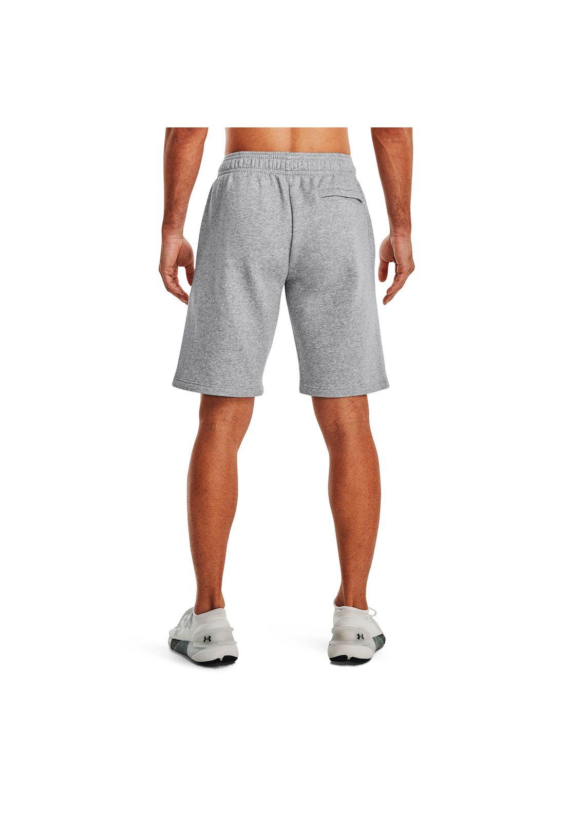 Short Train Riva Fleece Graphic Shorts Gris Hombre-4