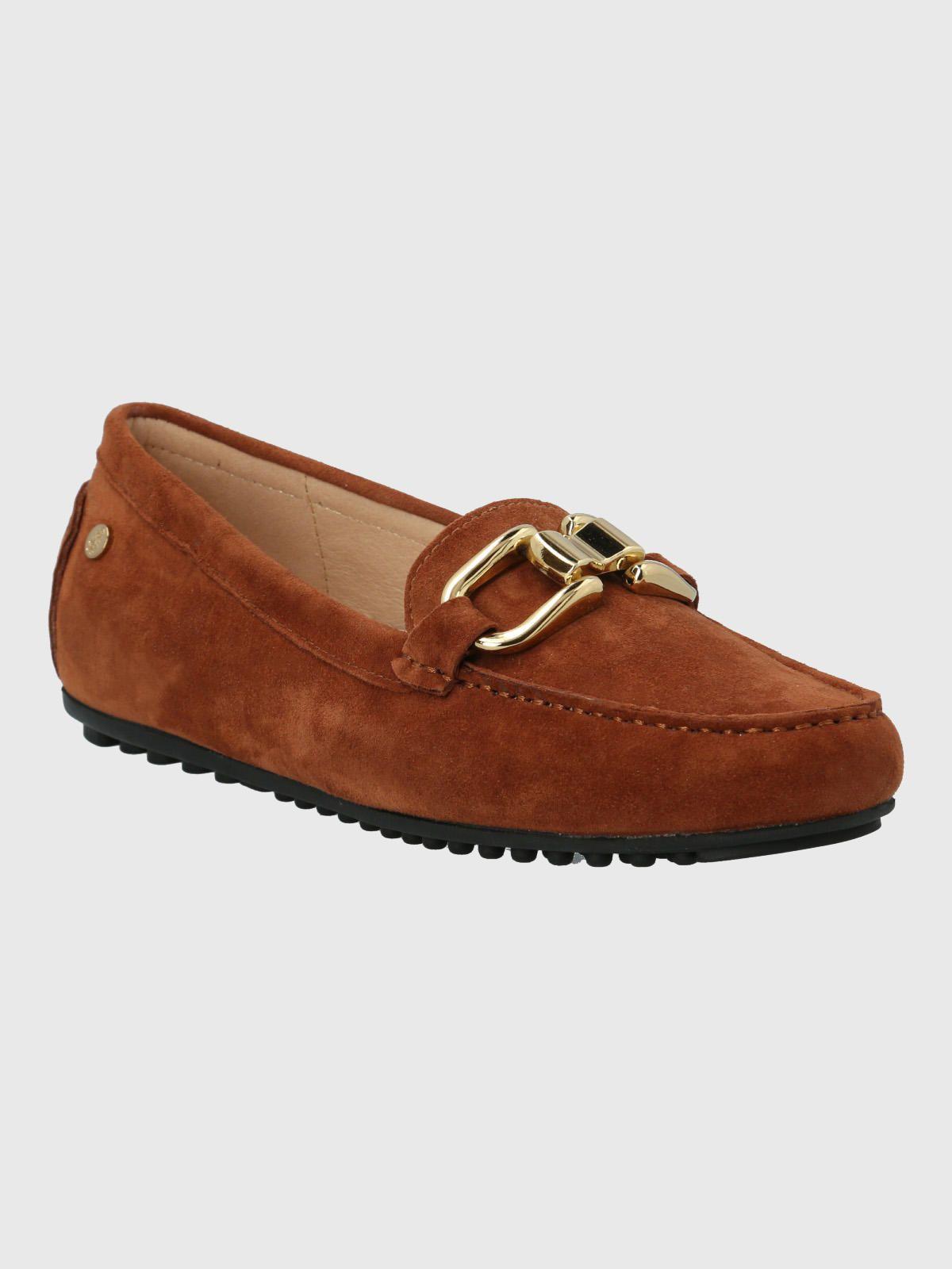 Mocasín Cuero Mujer Beth Camel-0
