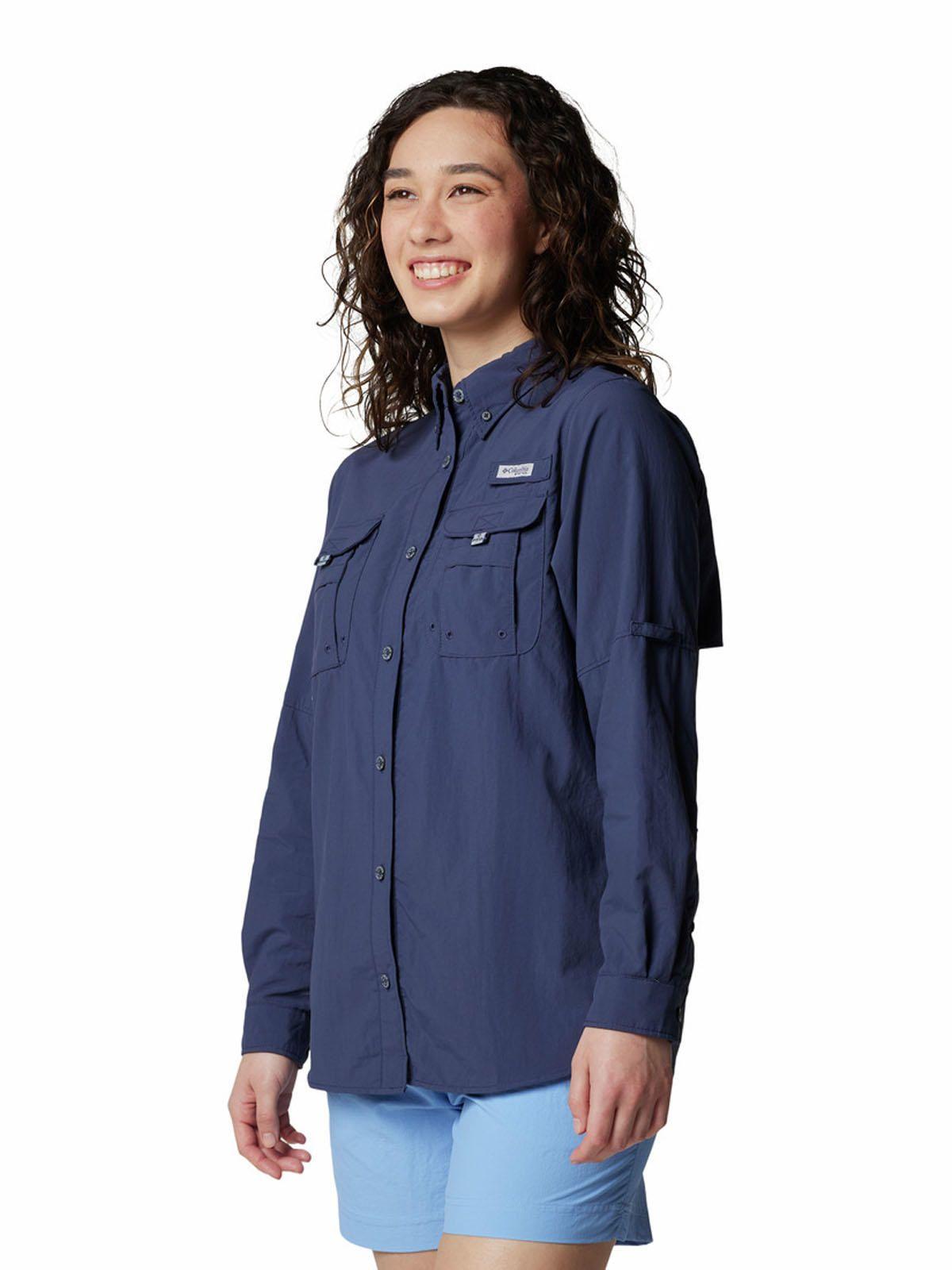 Blusa Manga Larga Mujer Bahama Azul-1