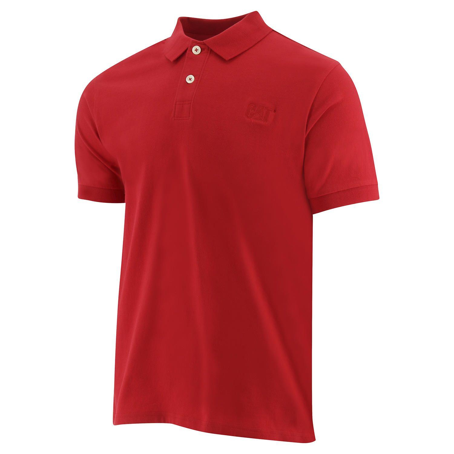 Polera Polo Hombre Classic Logo Rojo-0