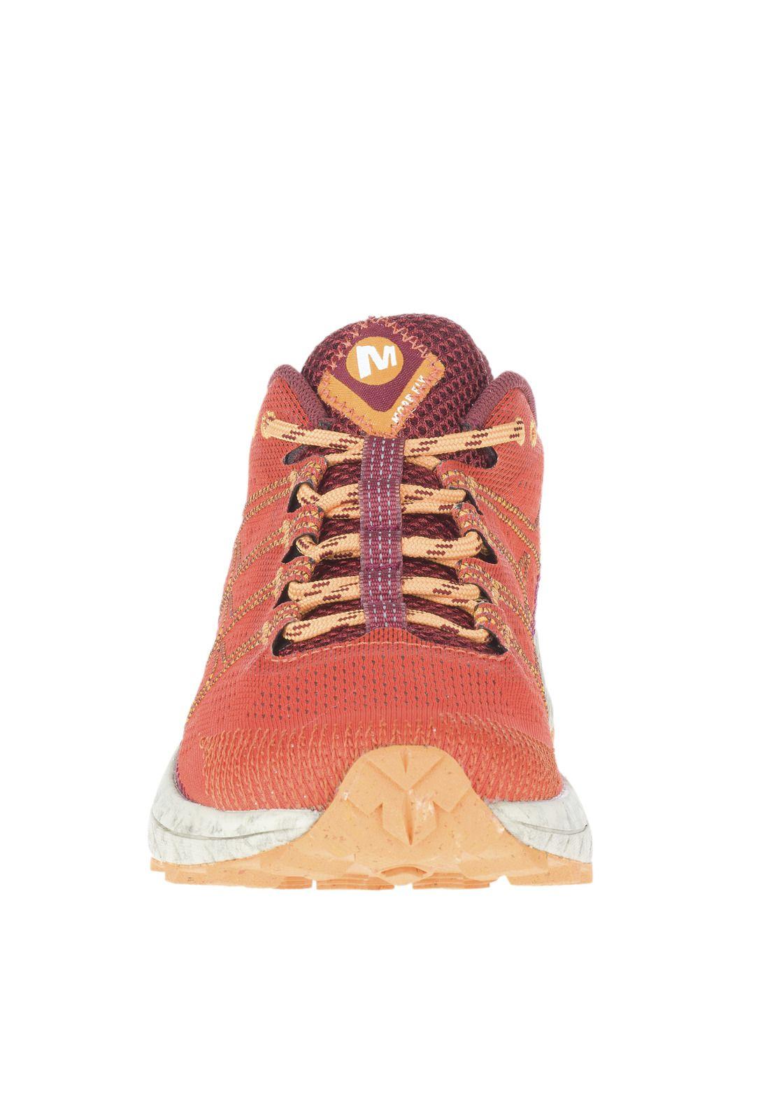 Zapatilla Mujer Moab Flight Naranjo-3