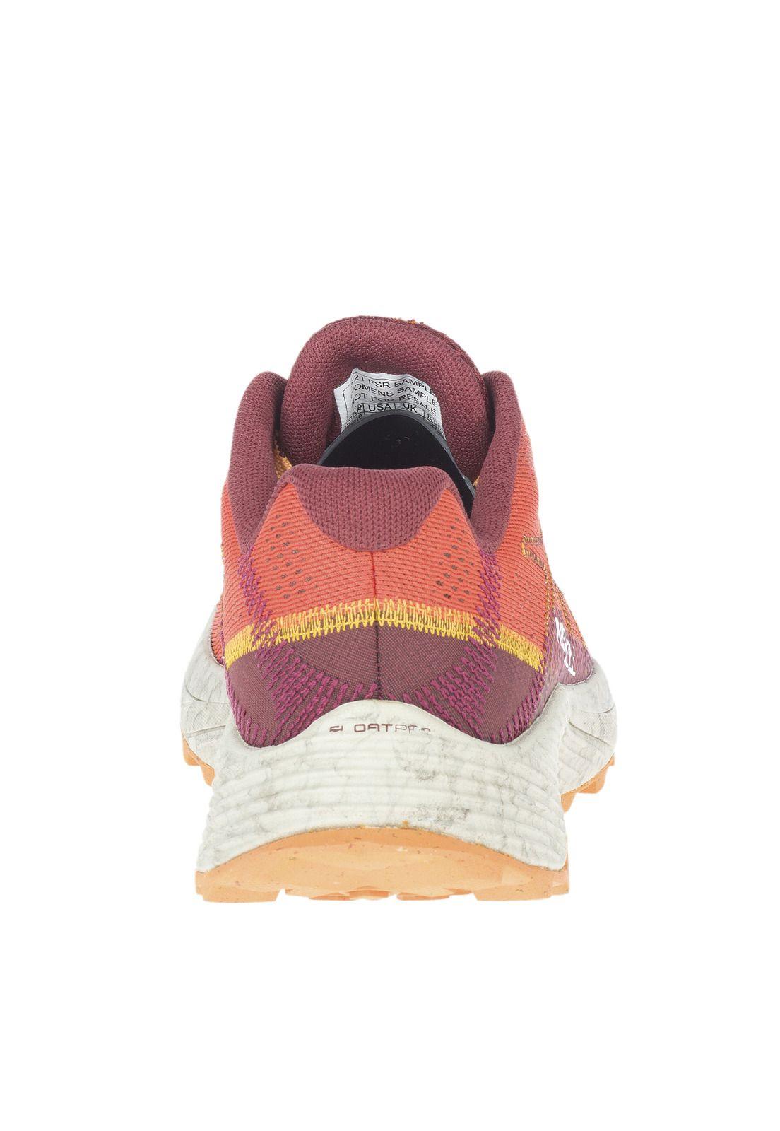 Zapatilla Mujer Moab Flight Naranjo-4