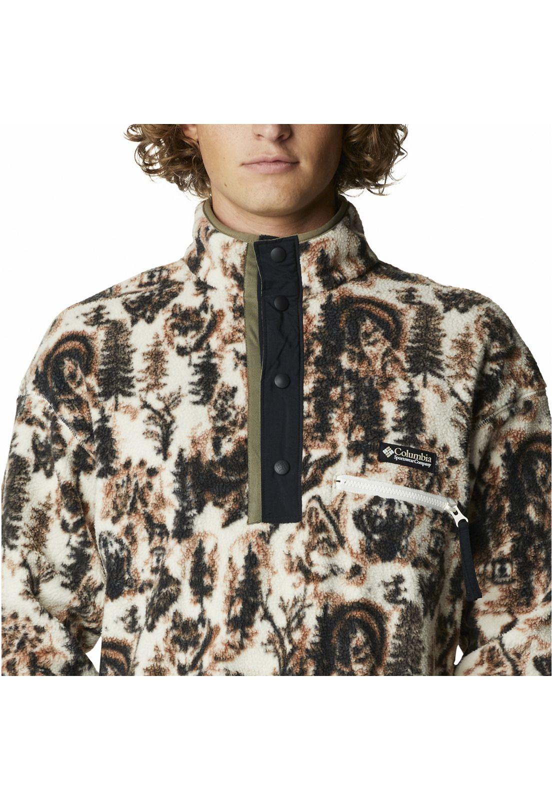 Polar Hombre Helvetia Half Snap Blanco-3