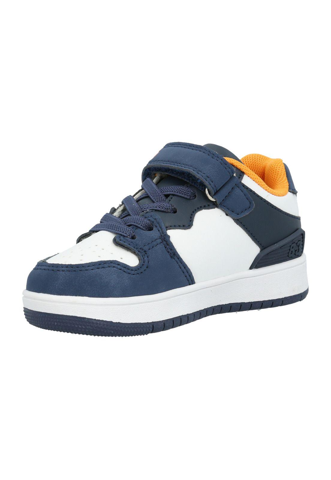 Zapatilla Ayrton Niño Azul-4