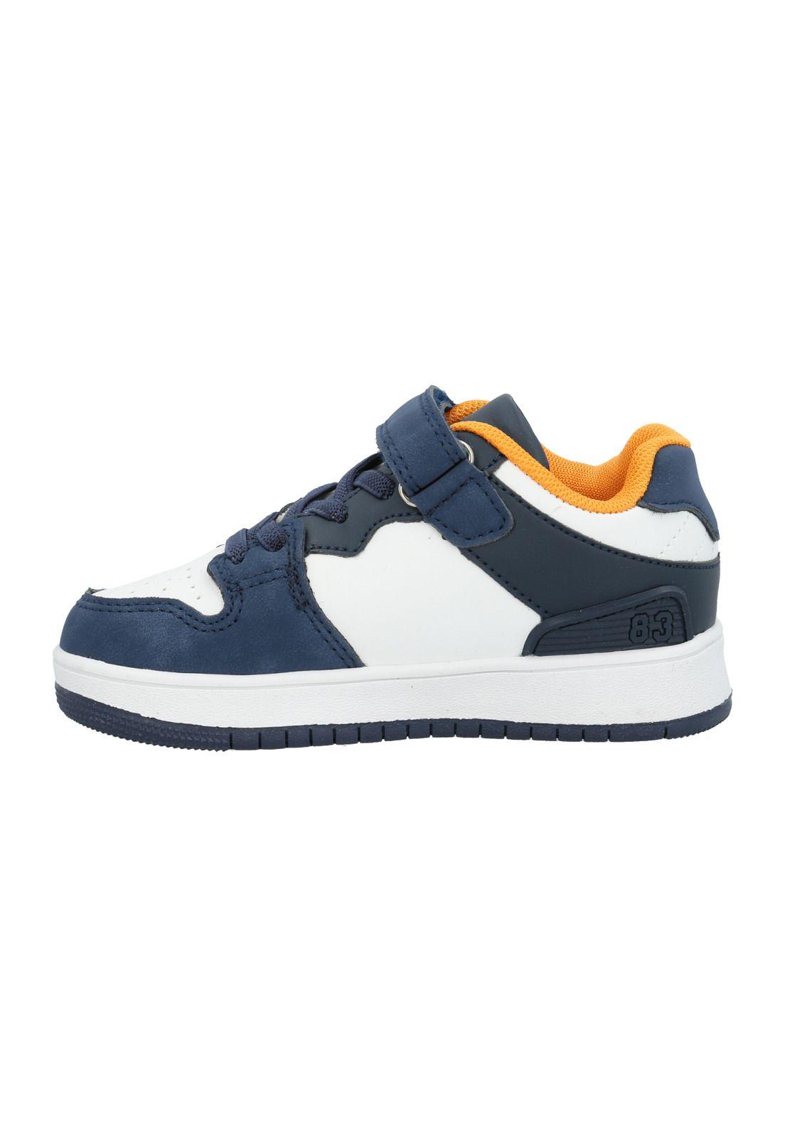 Zapatilla Ayrton Niño Azul-5