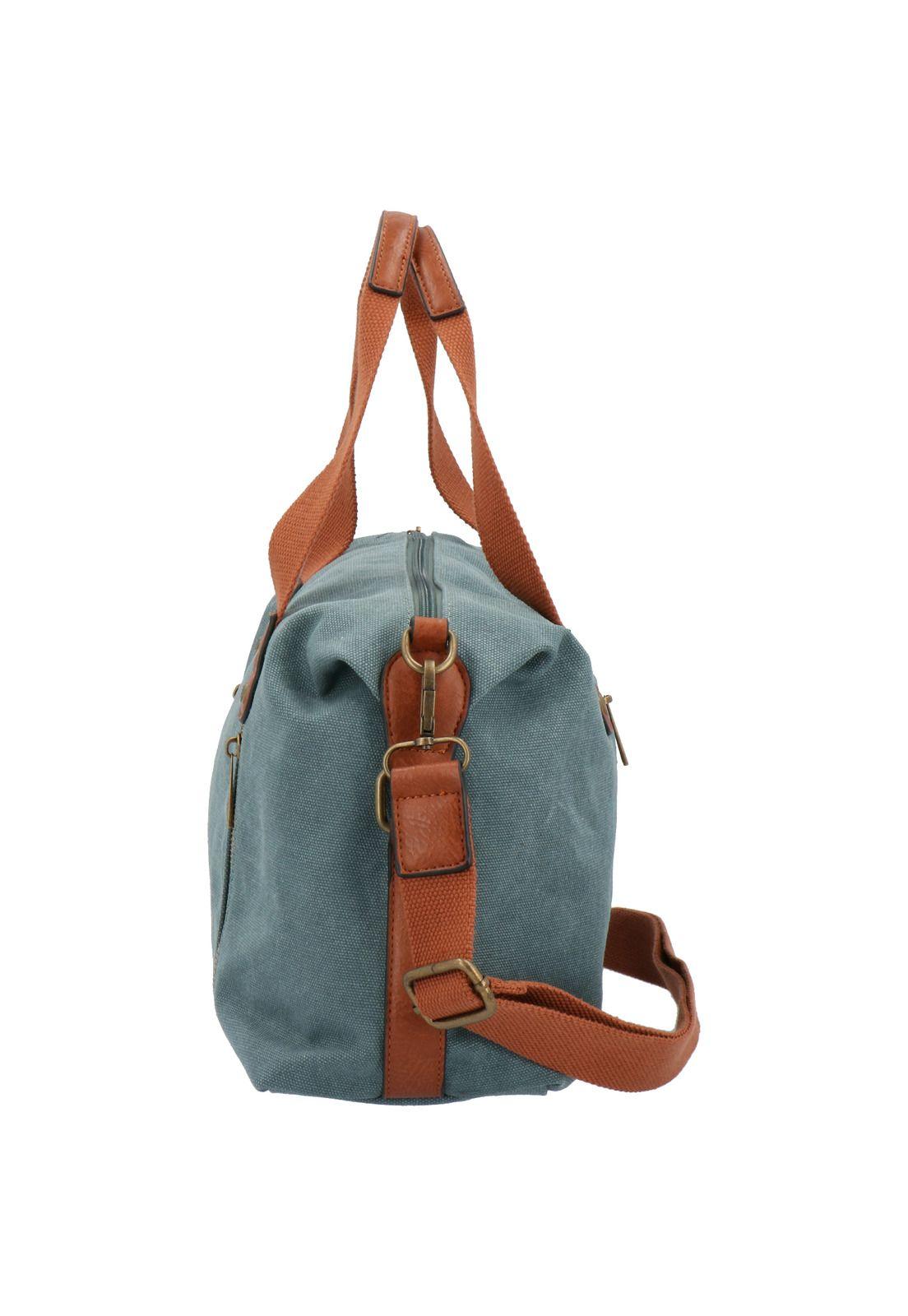 Cartera Curt Satchel Azul Mujer-2