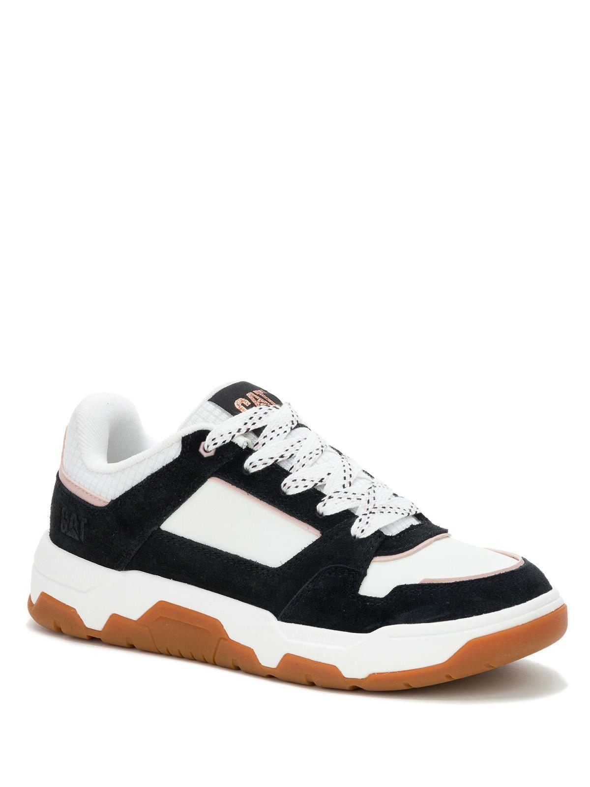 Zapatilla Cuero Mujer Script Negro-0