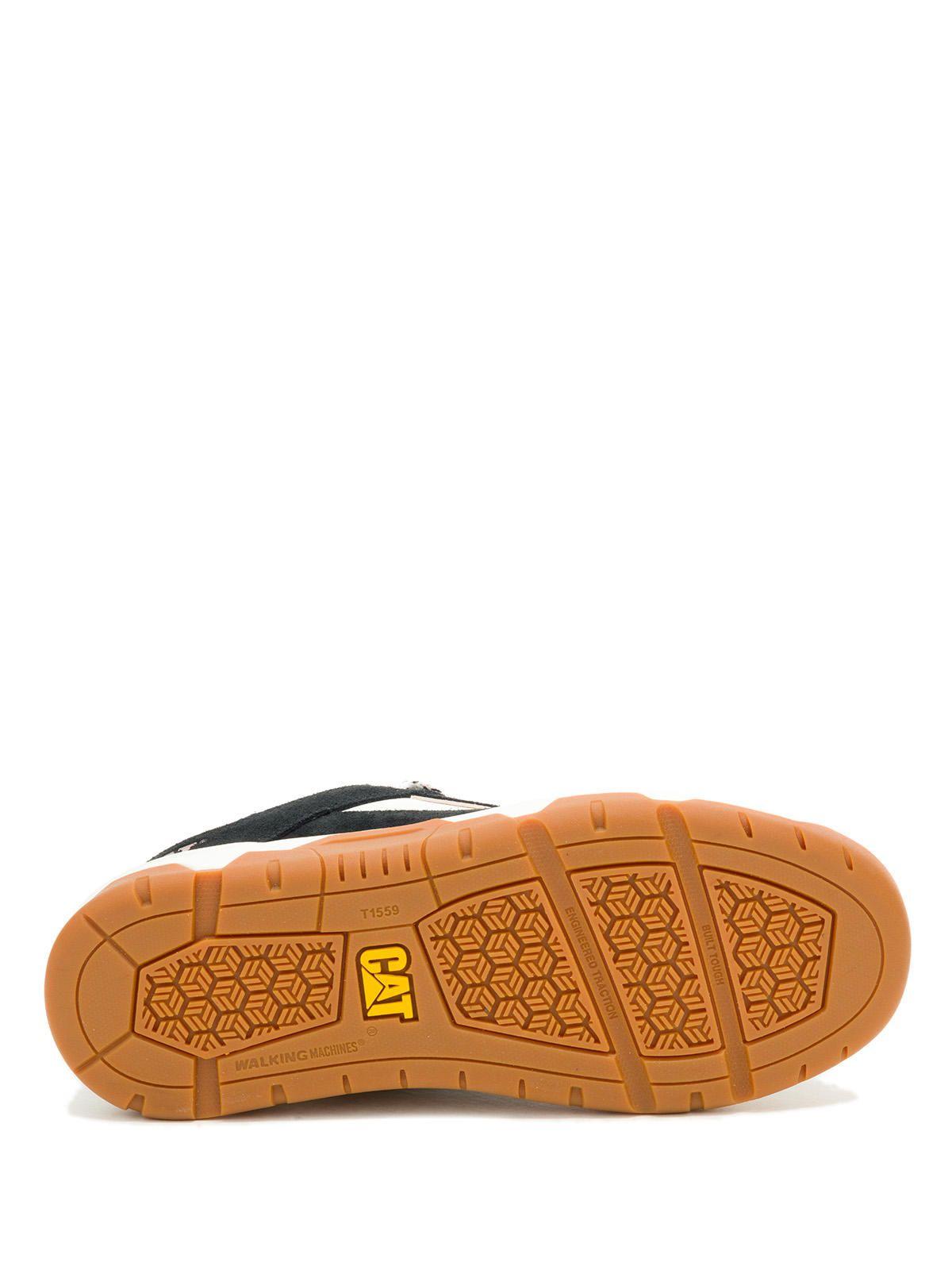 Zapatilla Cuero Mujer Script Negro-7