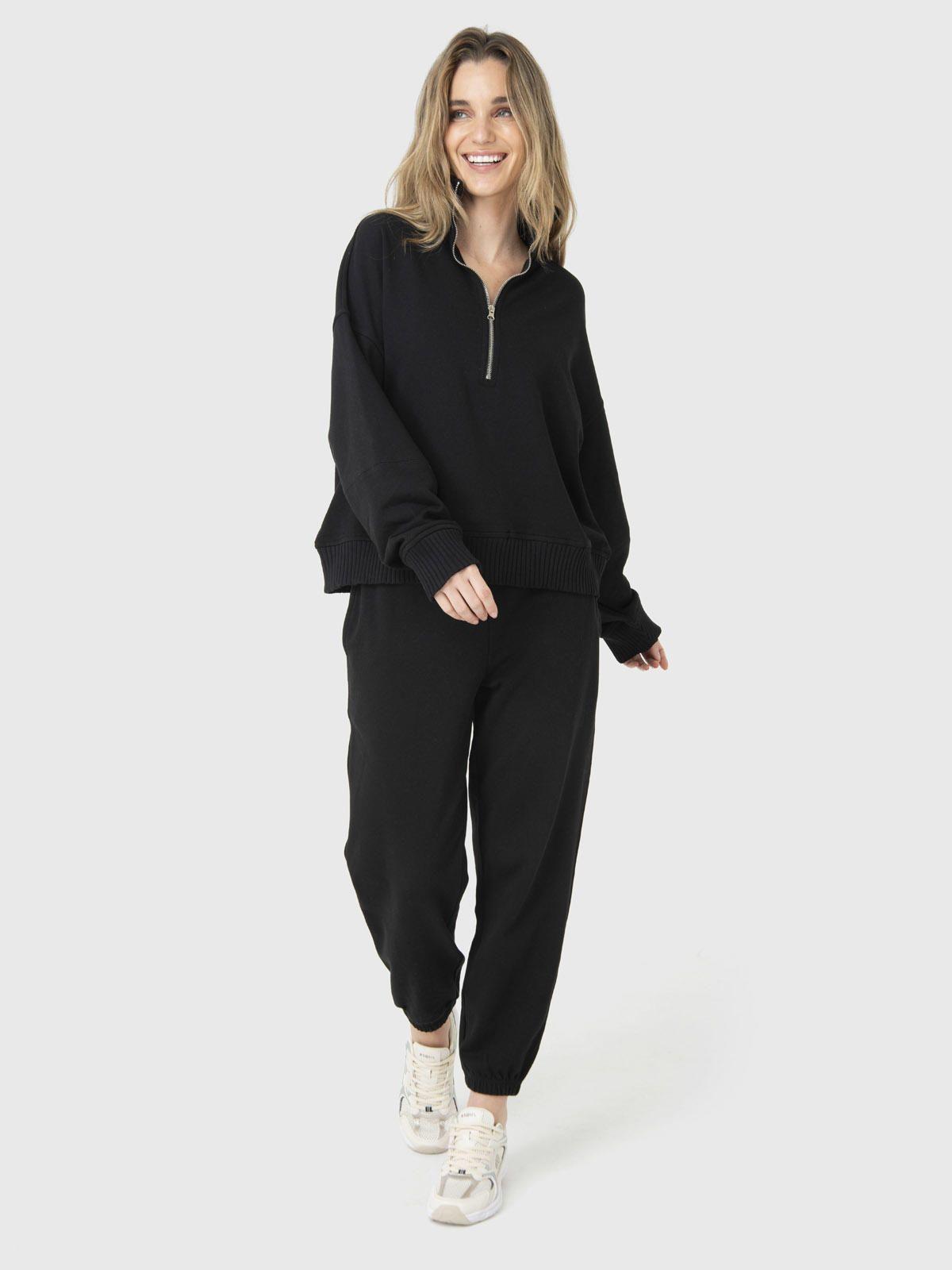 Polerón Mujer Lia Negro-1