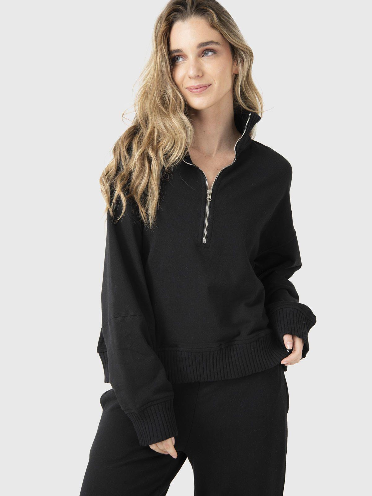 Polerón Mujer Lia Negro-4