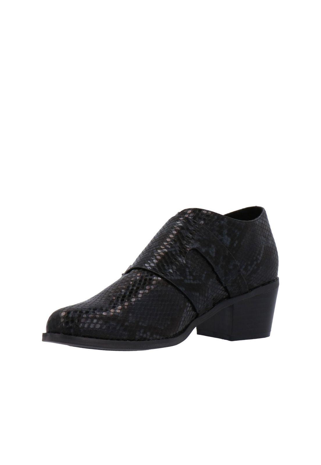 Botín Nicoletta Negro-3