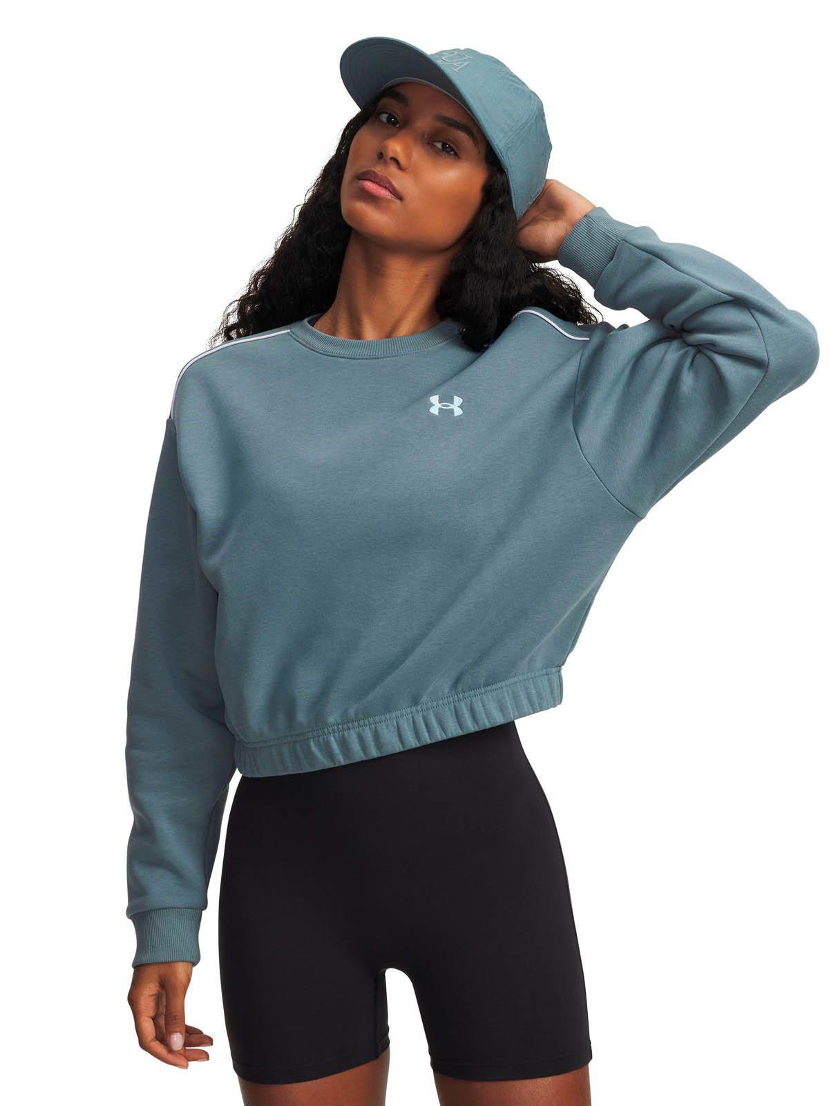 Polerón Lifestyle para mujer Rival Fleece Piped azul -3