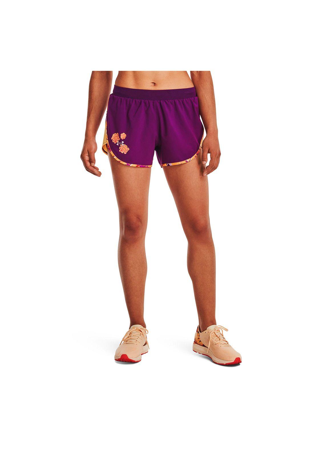 Short Fly-By Elt mujer Morado-3