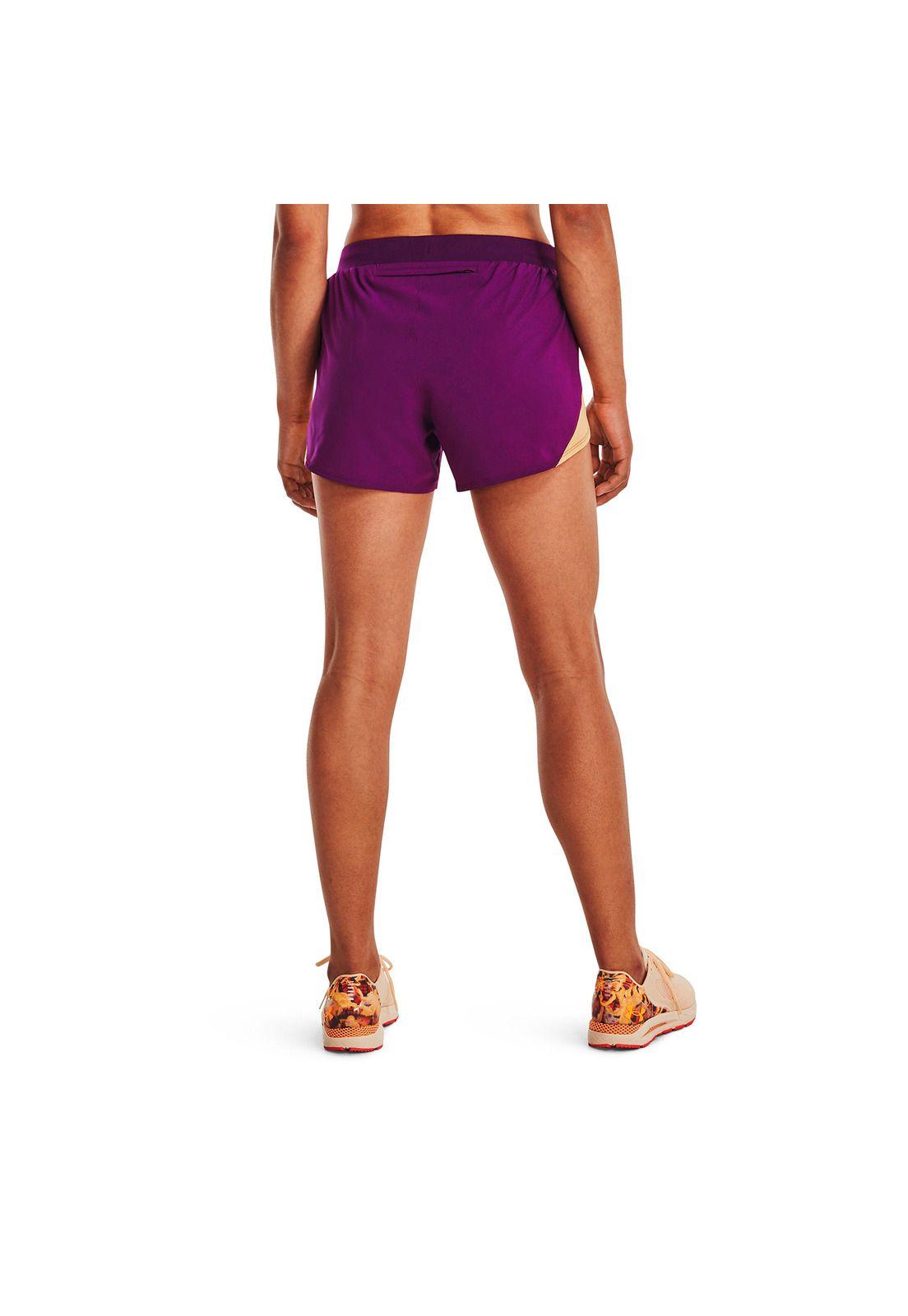Short Fly-By Elt mujer Morado-4