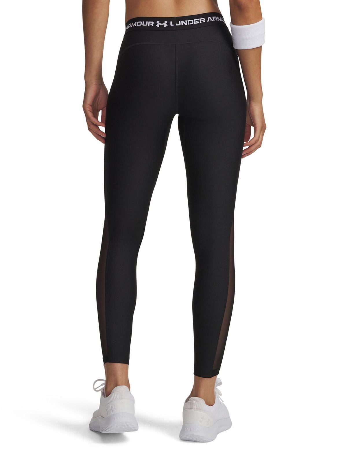 Calza Mujer Heatgear Mesh Leggings Negro-1