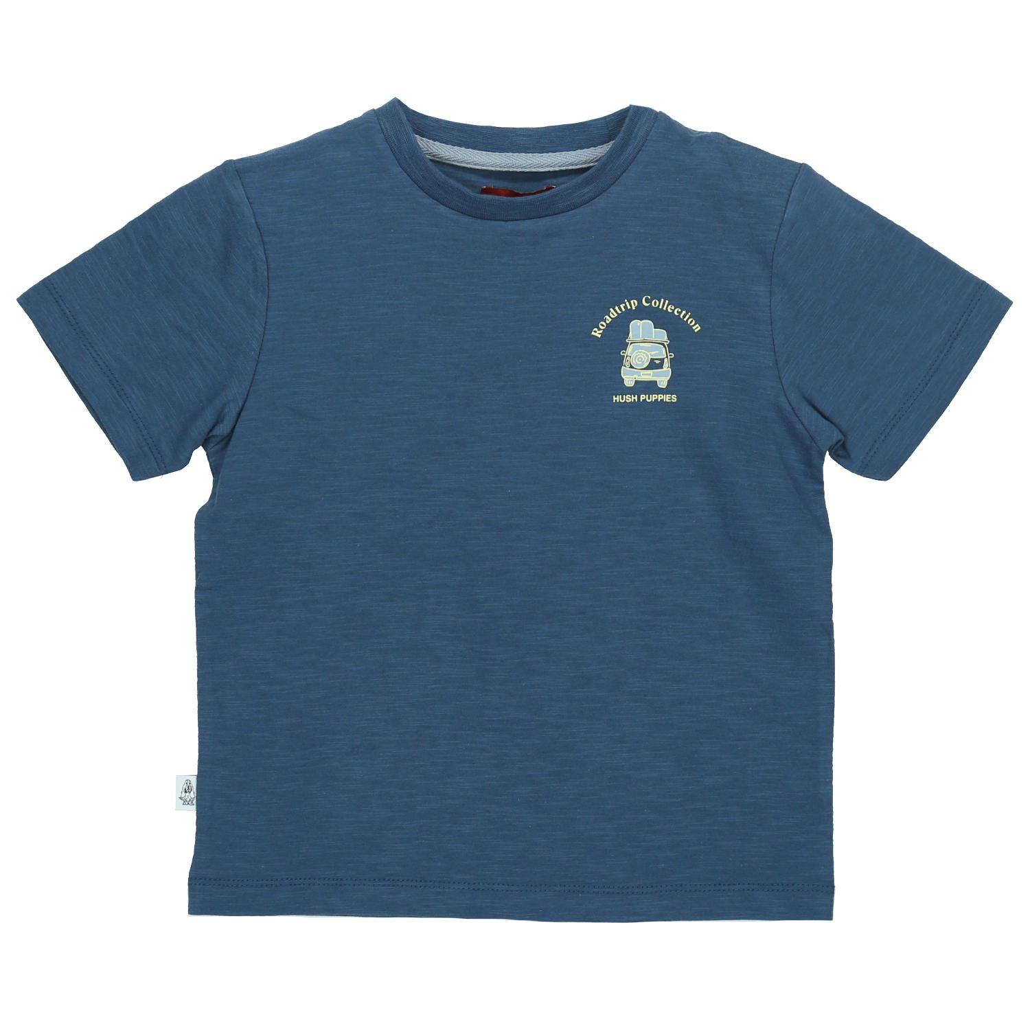 Polera M/C Niño Roadtrip Azul-0