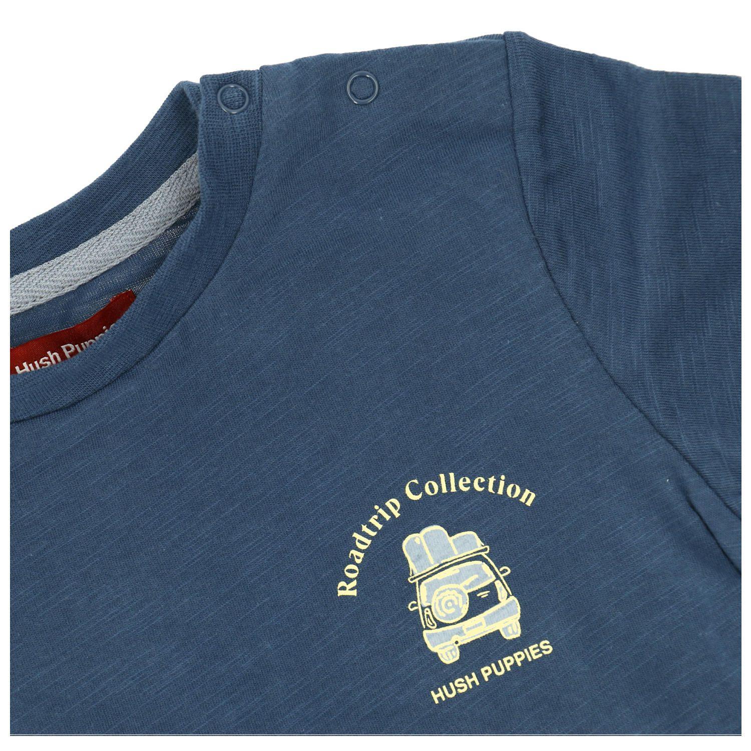 Polera M/C Niño Roadtrip Azul-2