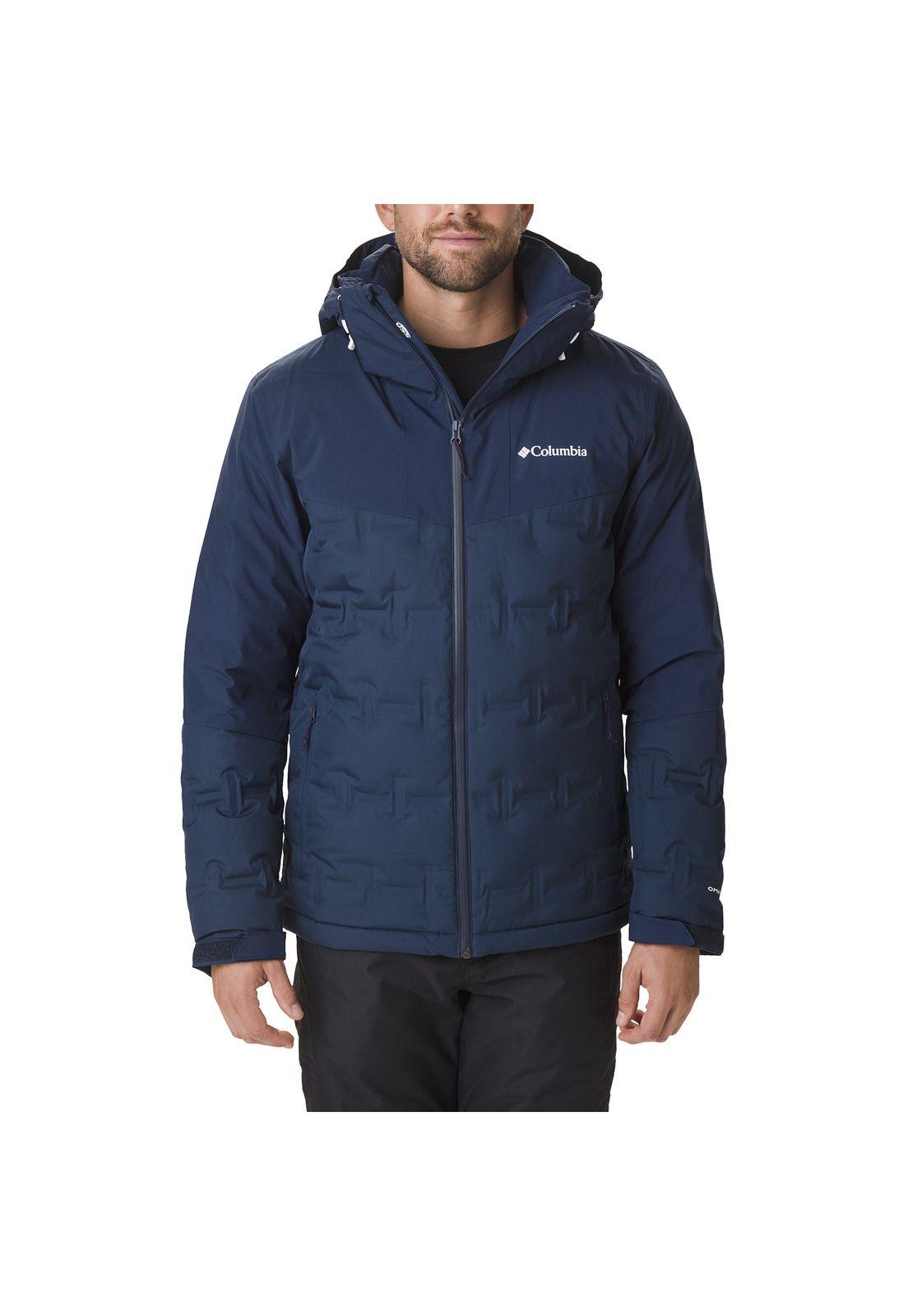 Parka Hombre Wild Card Down Jkt Polyester Azul Oscuro-0